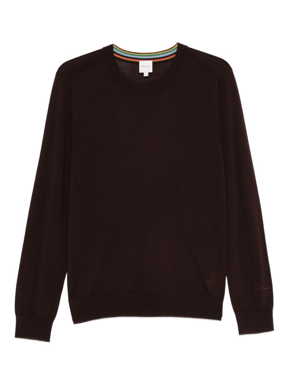 Paul Smith WOOL CREWNECK SWEATER Size US L / EU 52-54 / 3 - 1 Thumbnail