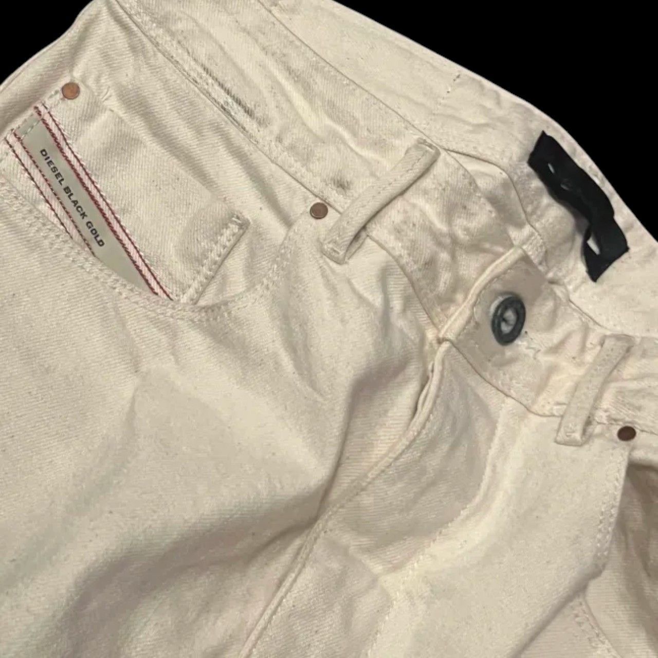 Diesel Black Gold Diesel Black Gold Cream White Denim Size US 30 / EU 46 - 3 Thumbnail