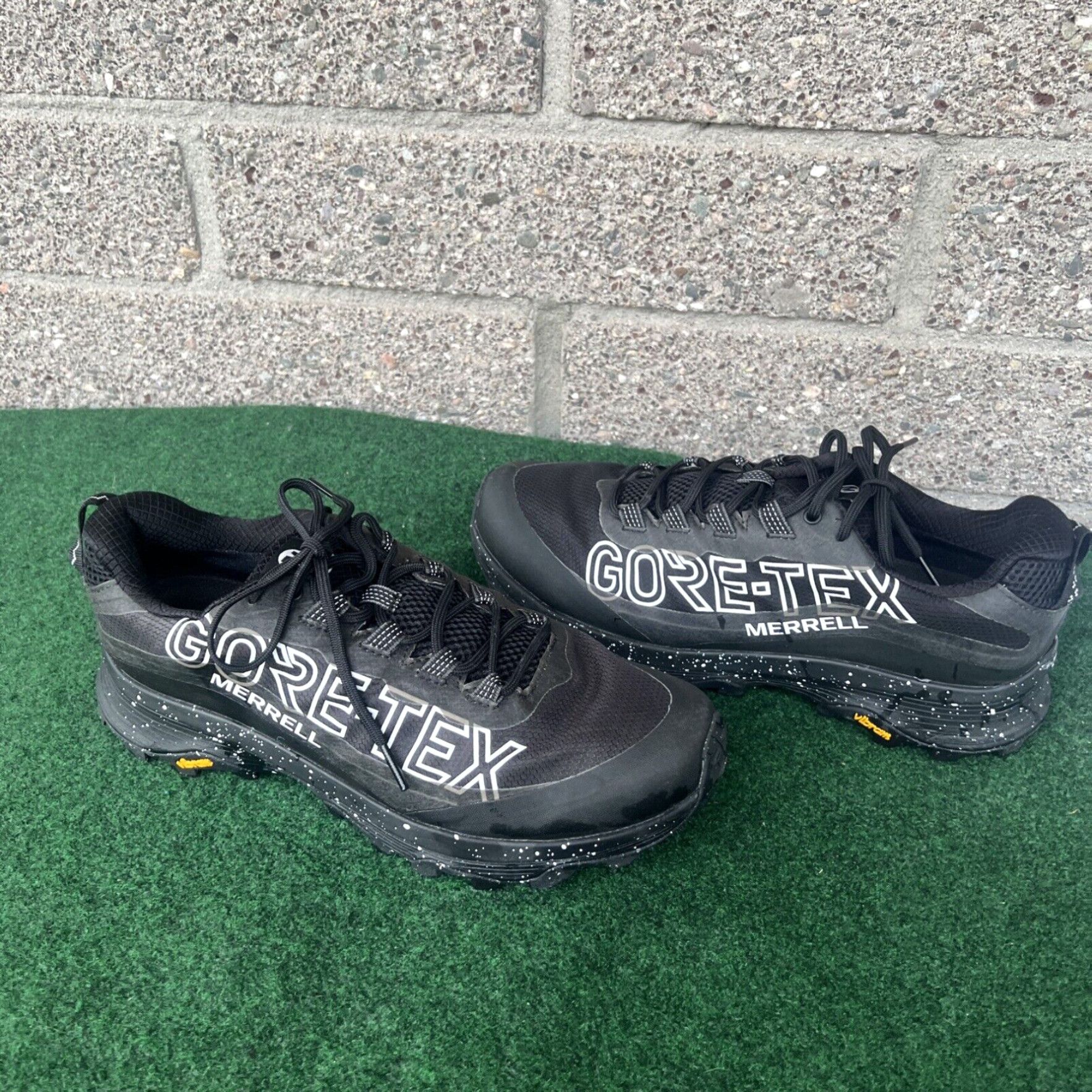 Merrell Mens Merrell MOAB Speed GTX 1 TRL Black J036389-BLK Size 10 New No Box Size US 10 / EU 43 - 1 Thumbnail