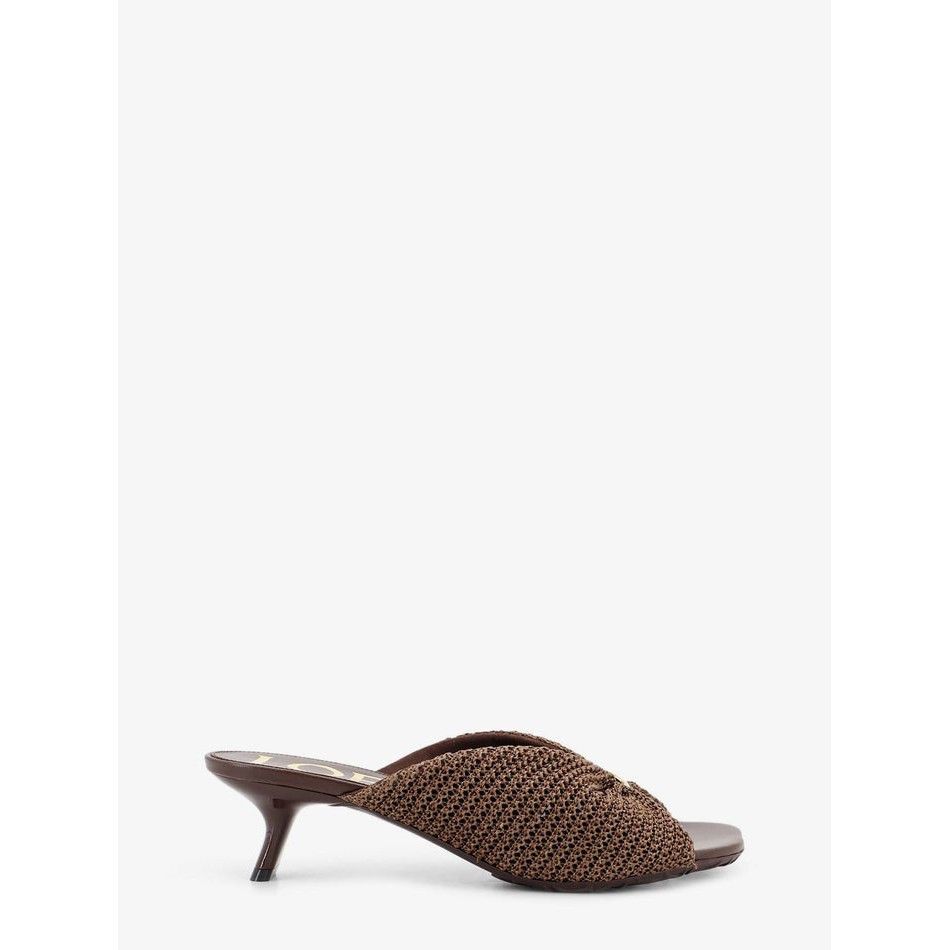 Loewe LOEWE Pebble Raffia Mules New & Authentic (Women's size:7;) Size US 7 / IT 37 - 1 Thumbnail