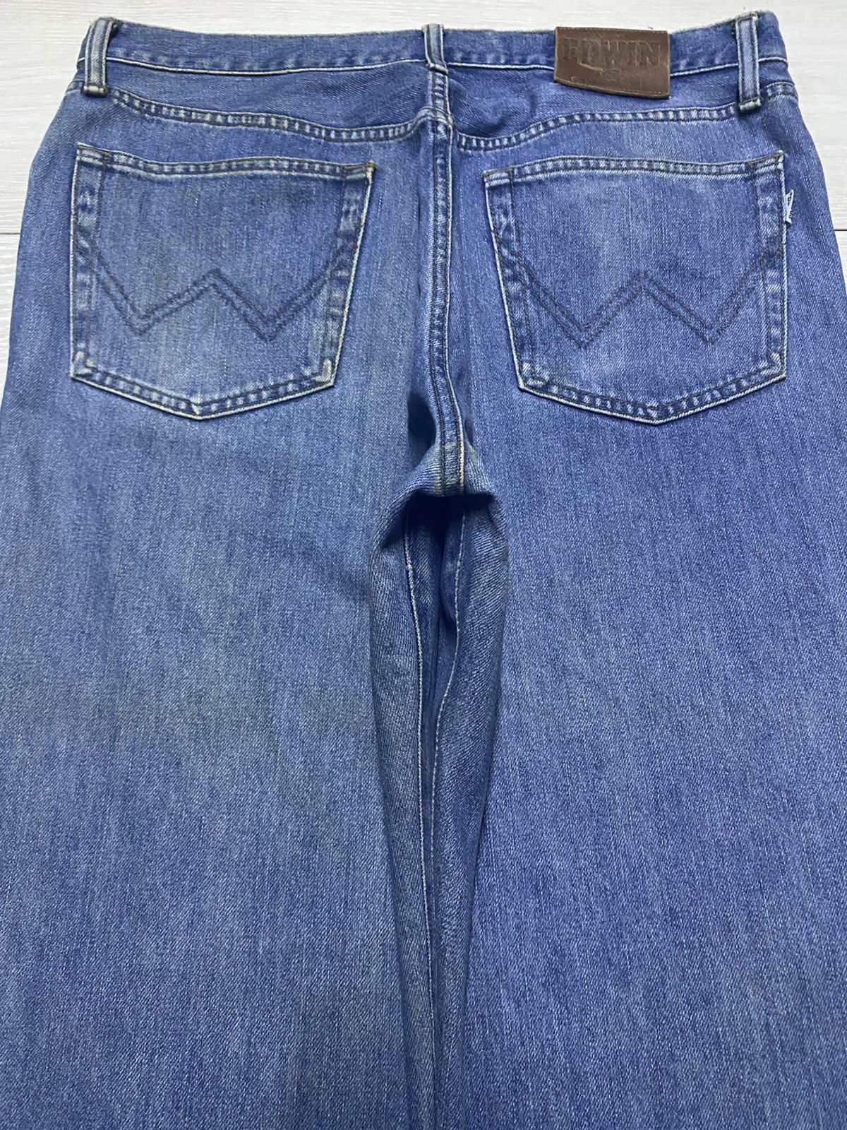 Edwin Vintage Edwin 404 International Basic Baggy Jeans Size US 34 / EU 50 - 4 Thumbnail