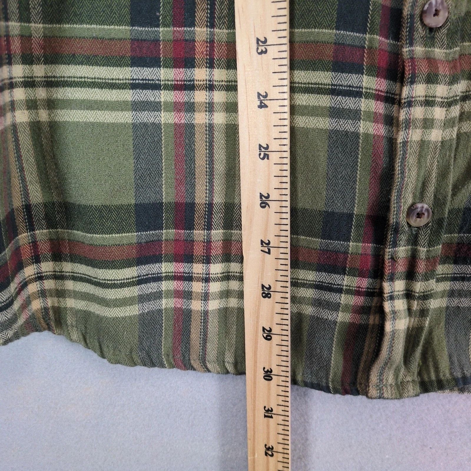 Vintage Northern Expedition Green Plaid Flannel Button Down Shirt Size US XXL / EU 58 / 5 - 7 Thumbnail