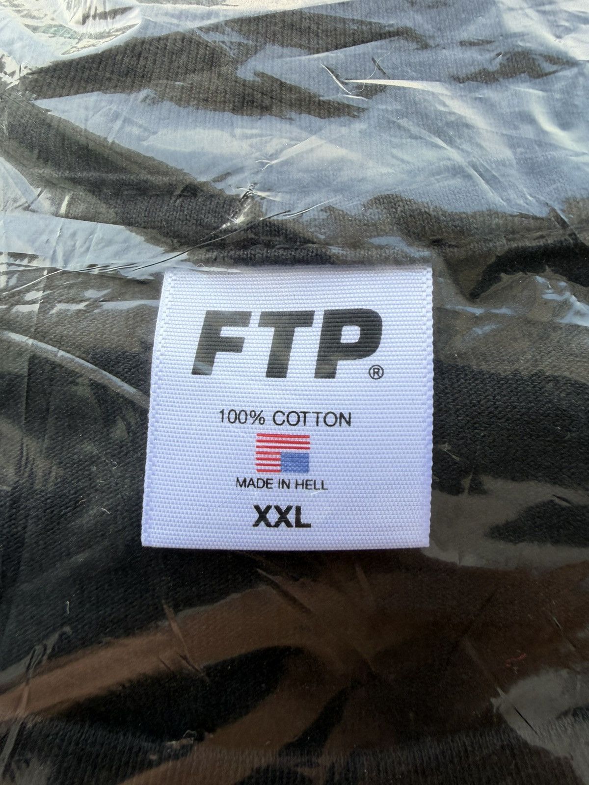 Fuck The Population FTP Ghost Face tee 2XL Size US XXL / EU 58 / 5 - 6 Thumbnail