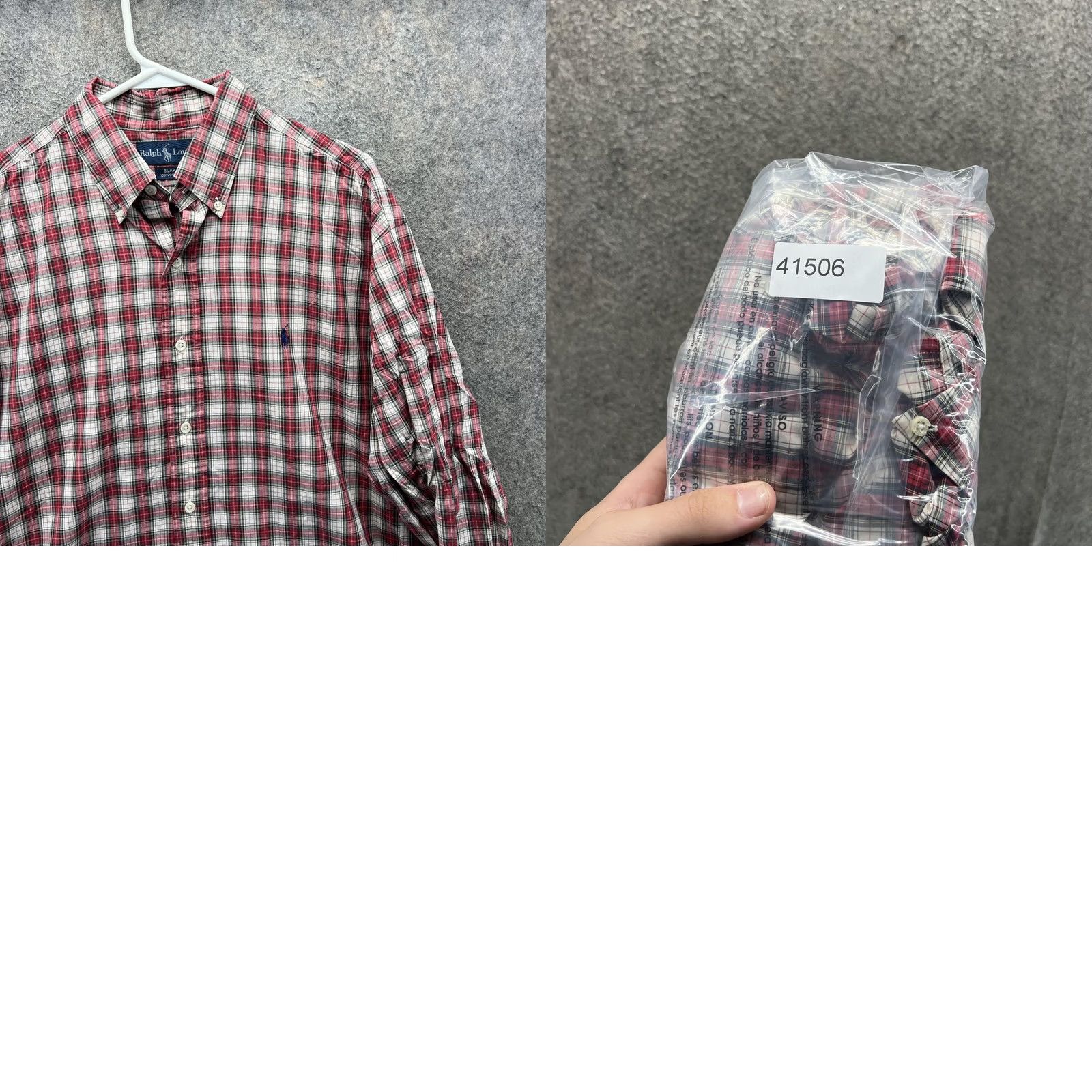 Ralph Lauren Ralph Lauren Shirt Mens Large Red Plaid Long Sleeve Button Down Blake Casual Size US L / EU 52-54 / 3 - 8 Thumbnail