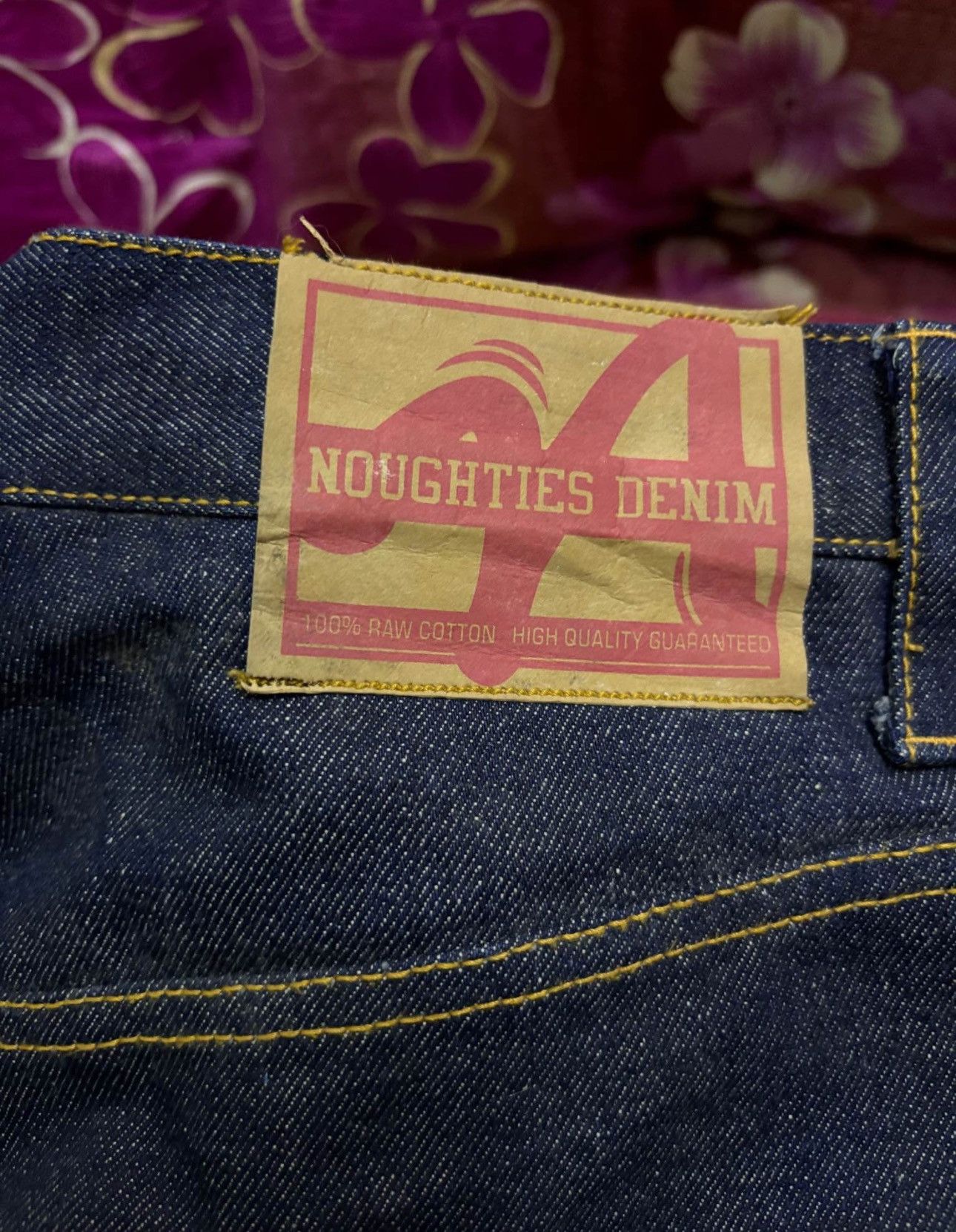 Jean × Vintage NOUGHTIES RAW DENIM Size US 34 / EU 50 - 10 Thumbnail