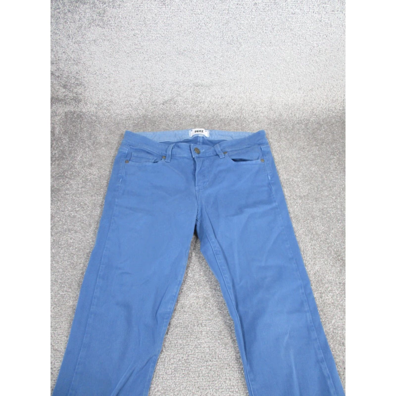 Paige Paige Pants Womens 29 Kylie Crop Light Blue Cotton Skinny * Pants Cropped Women 29 Blue Cotton Spandex Paige Skinny Womens Size 29" - 3 Thumbnail
