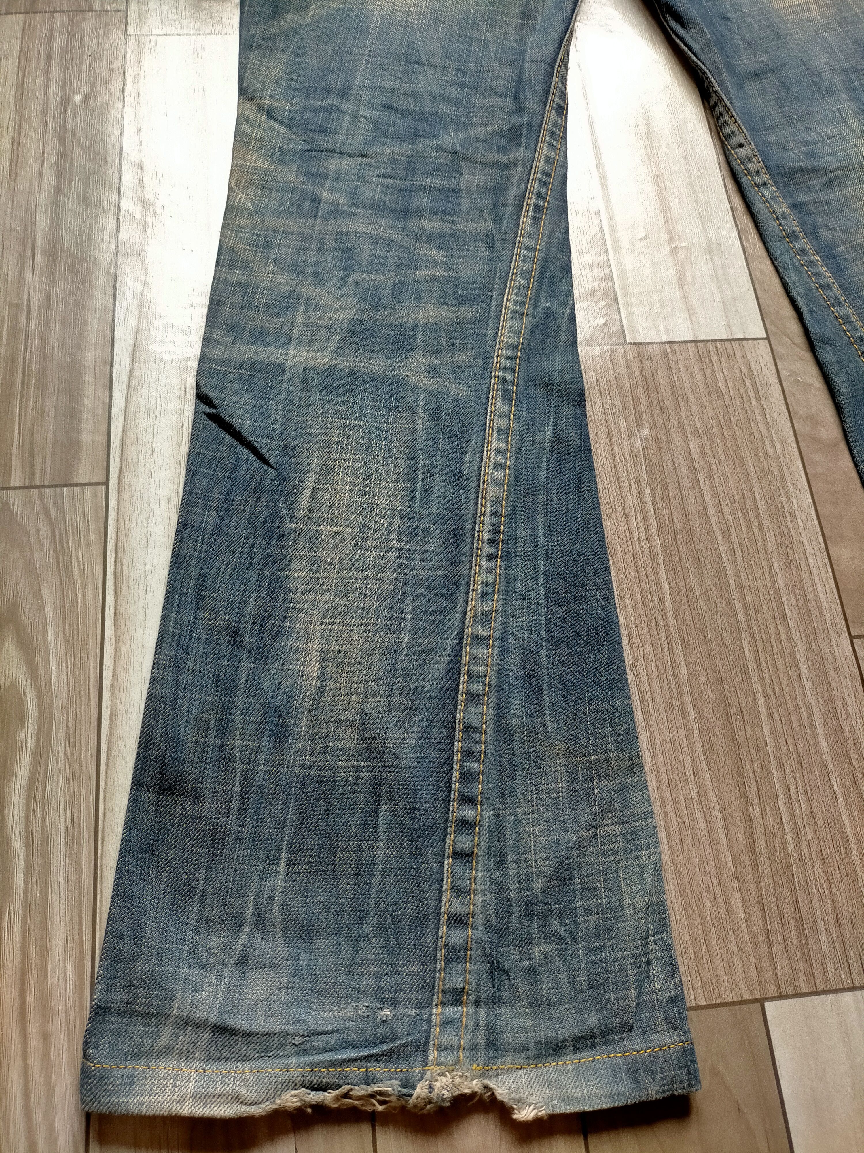 If Six Was Nine Flare Jeans Lolita Low Rise Boot cut Denim Size US 30 / EU 46 - 10 Thumbnail