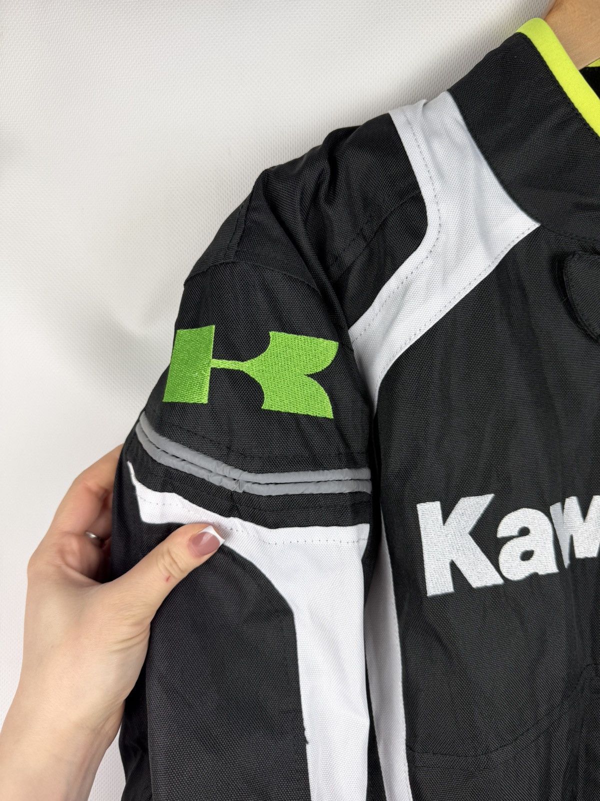 Other Kawasaki Men’s Big Logo Racing Motorcycle Jacket Size M Size US M / EU 48-50 / 2 - 11 Thumbnail
