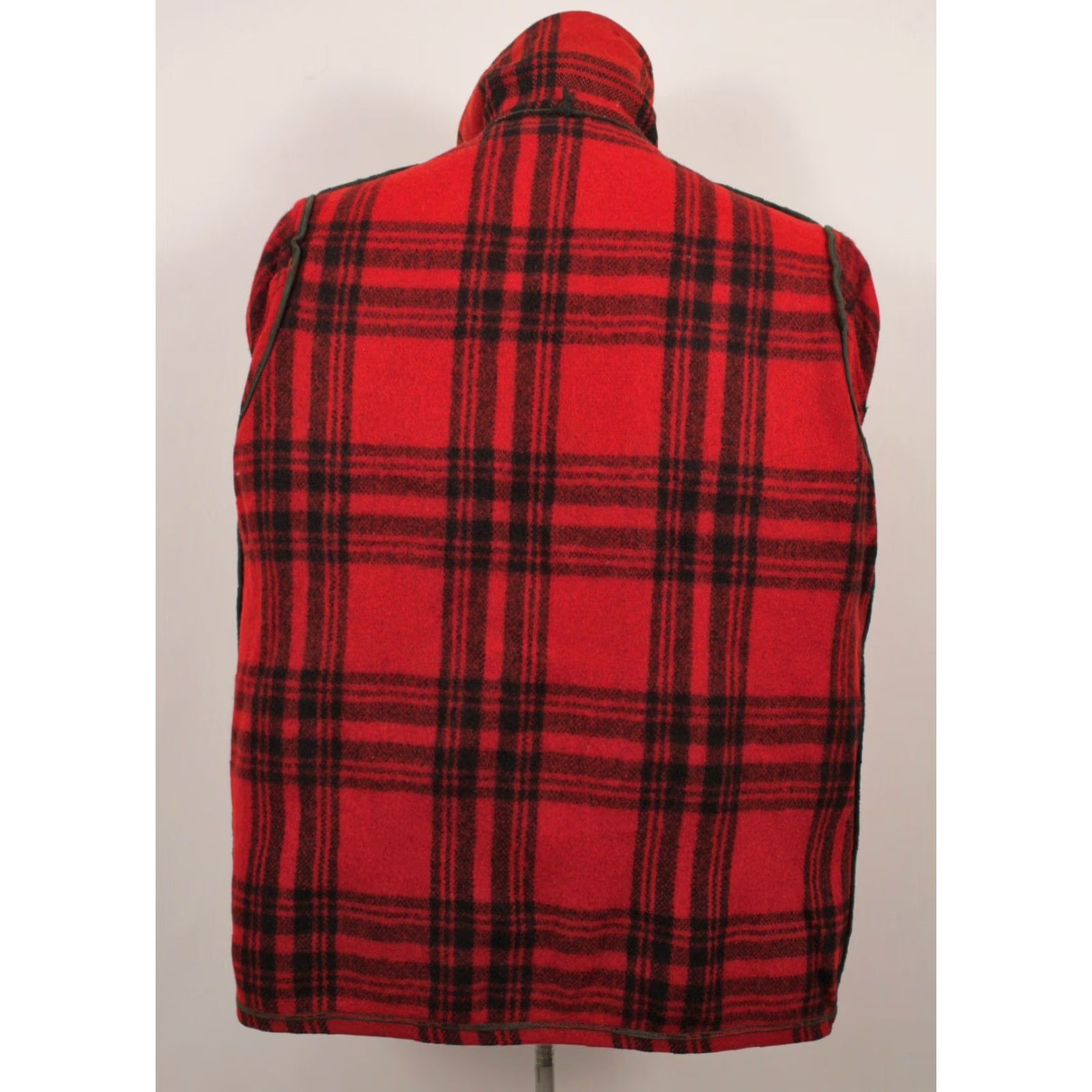 Vintage VTG Hercules Wool Hunting Jacket Sz M Red 40s 50s Vintage Mens M Wool Coat Jacket 1950s Red Hercules Size US M / EU 48-50 / 2 - 3 Thumbnail