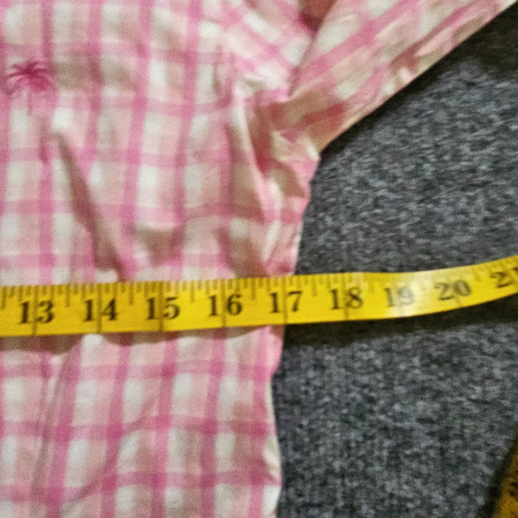 Lilly Pulitzer Lilly Pulitzer Top Womens 6 Pink Plaid Long Sleeve Button Classic Career Shirt Size M / US 6-8 / IT 42-44 - 6 Thumbnail