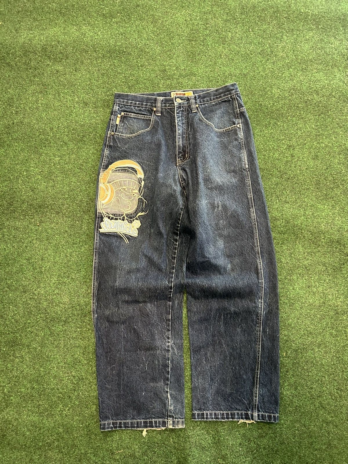 Southpole Crazy Y2K Grail Southpole Embroidered Denim Size US 32 / EU 48 - 1 Thumbnail