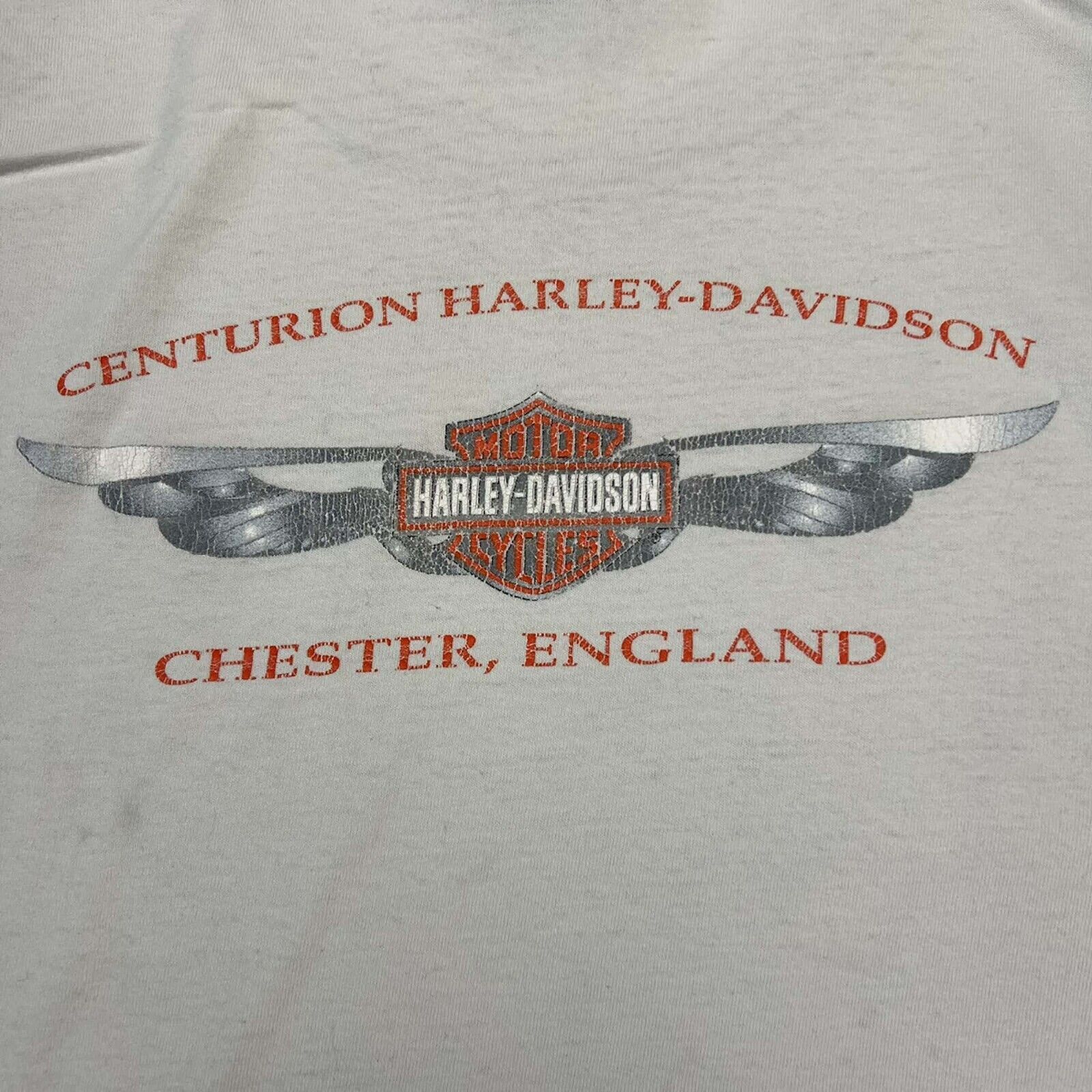 Harley Davidson × Vintage Vintage 2002 Harley Davidson T Shirt Twins Motorcycle Tee Size US XL / EU 56 / 4 - 7 Thumbnail