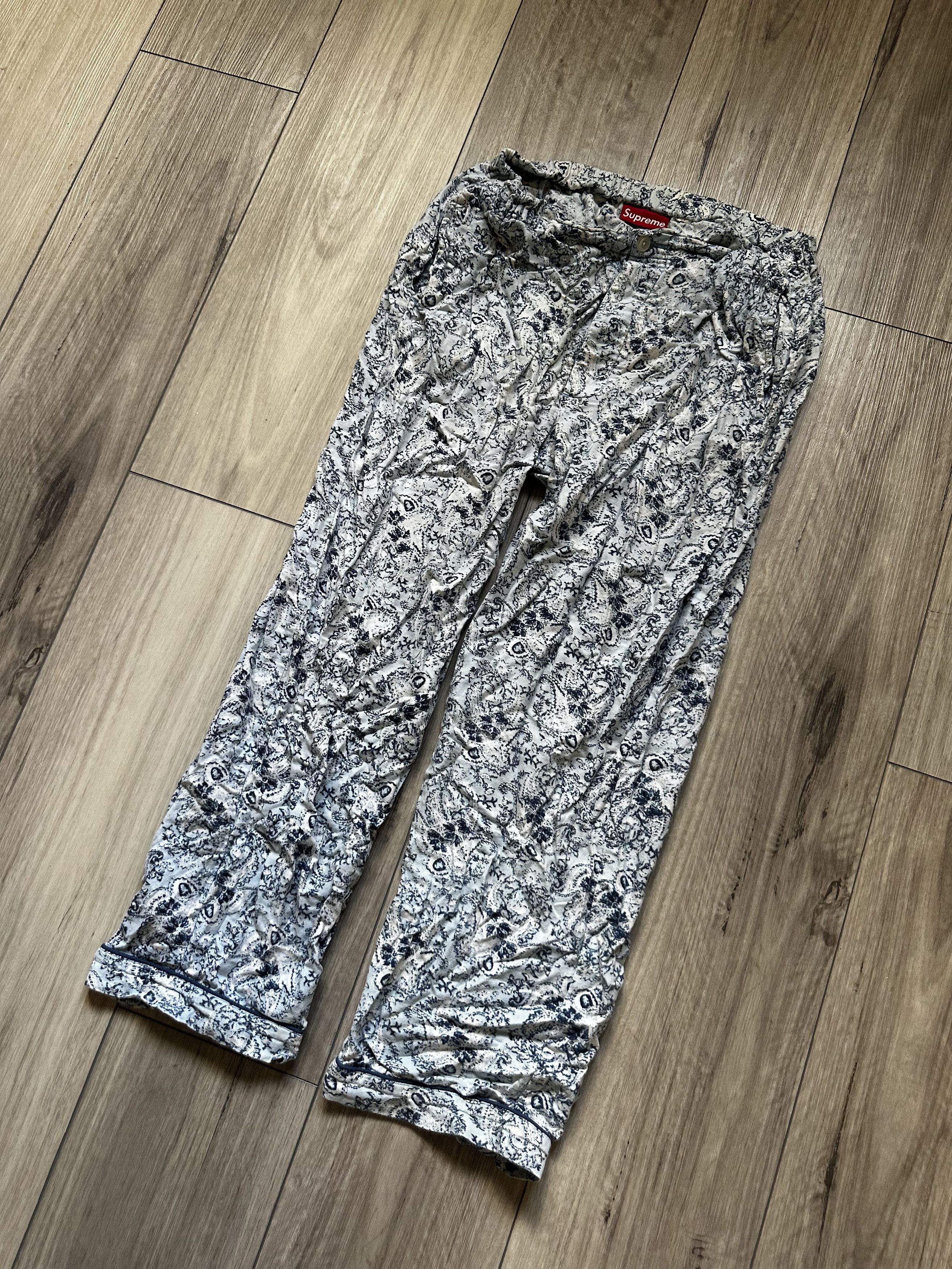 Supreme Supreme FW 2015 Paisley Pyjama Pants Size US 30 / EU 46 - 4 Thumbnail