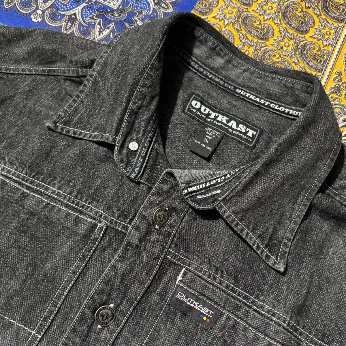 Outkast Denim Jacket Outkast Clothing vintage Size US XXL / EU 58 / 5 - 3 Thumbnail