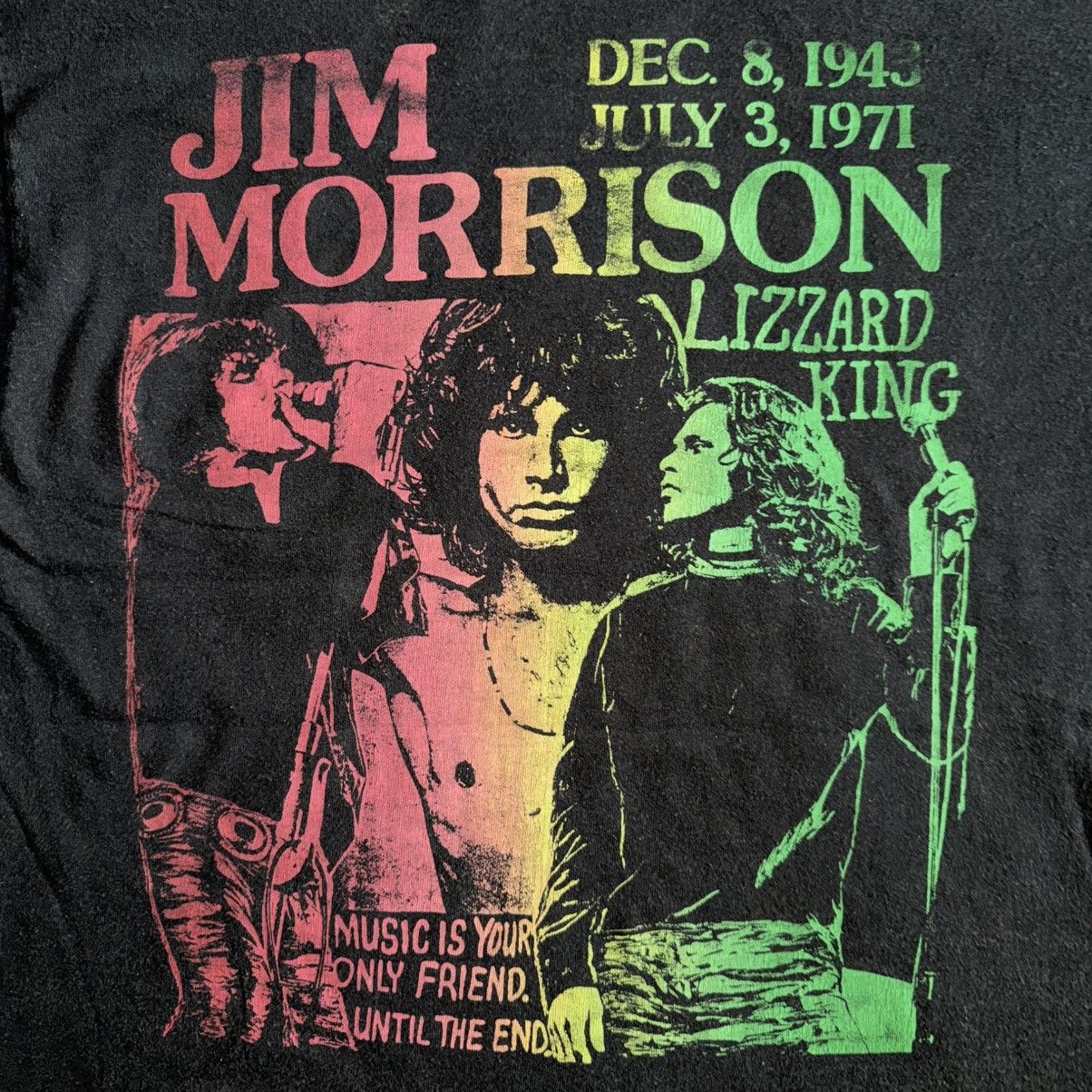 Band Tees Vintage 90s The Doors Jim Morrison Band Tee Size US XL / EU 56 / 4 - 5 Thumbnail