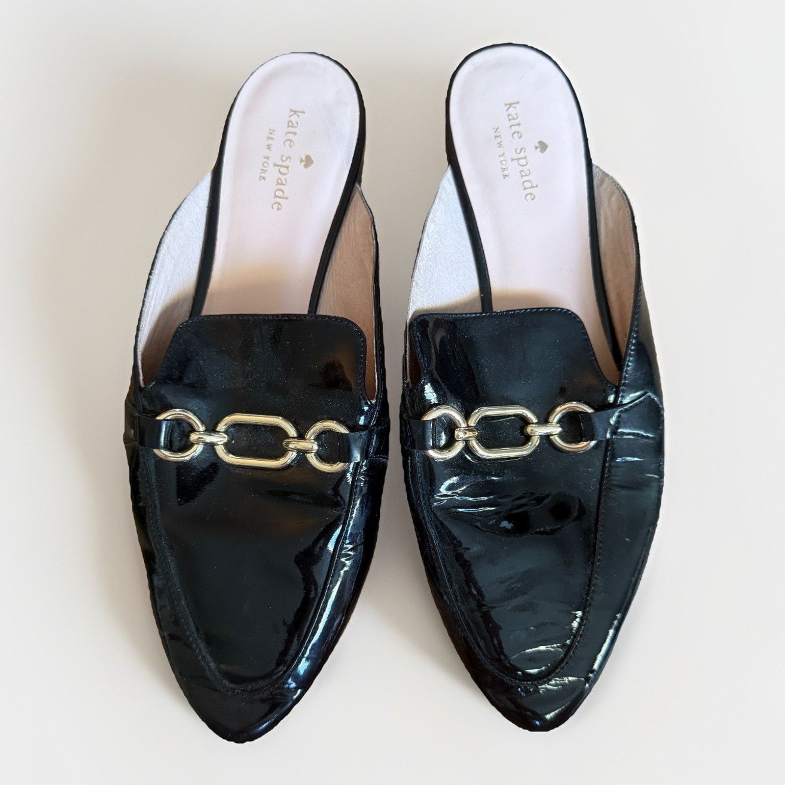 Kate Spade Kate Spade Mule Women Black Patent Leather Flat Size 9 Size US 9 / IT 39 - 10 Thumbnail