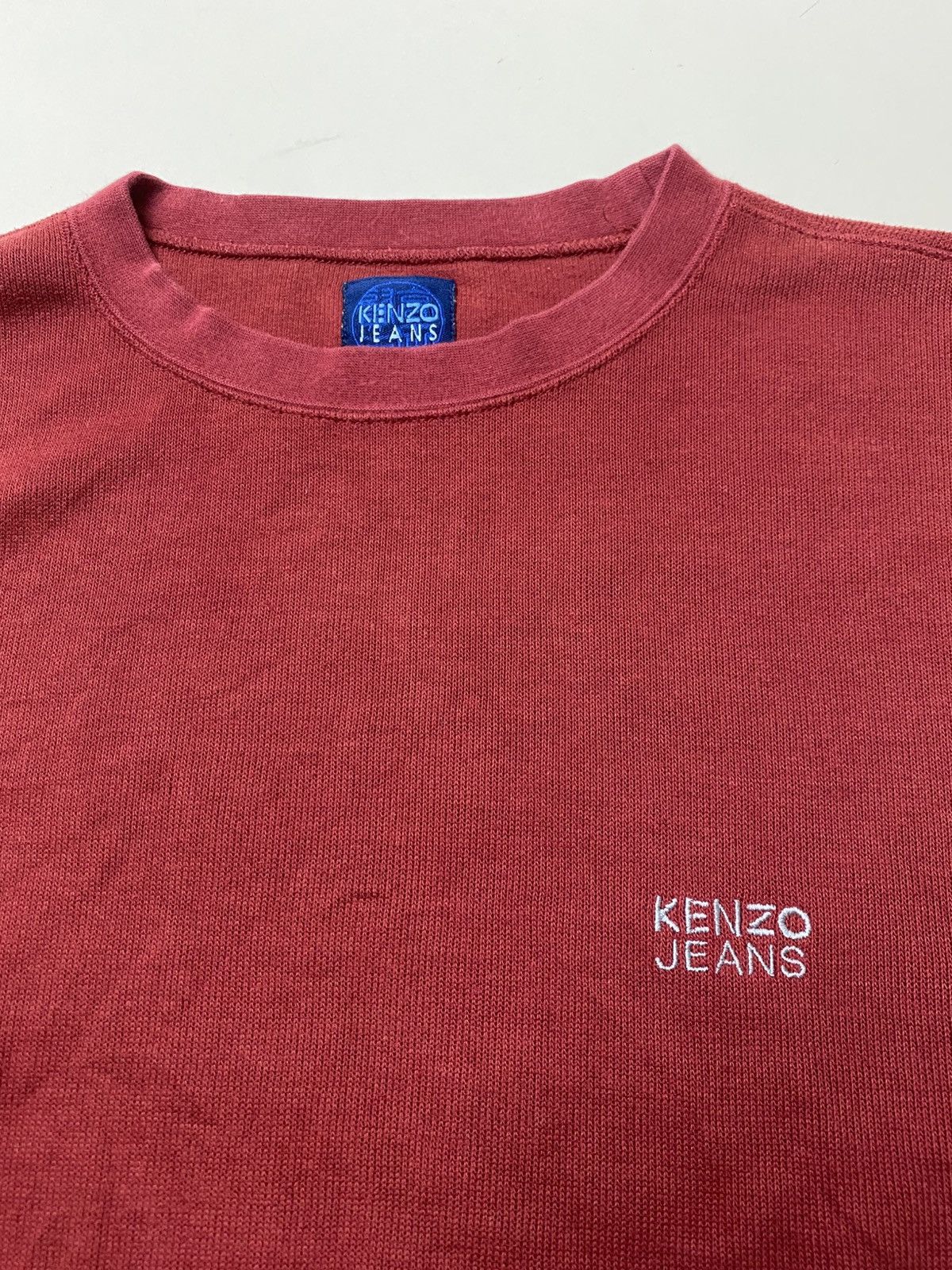Kenzo Vintage Kenzo Jeans Embroidered Logo Sweatshirt Size US M / EU 48-50 / 2 - 4 Thumbnail
