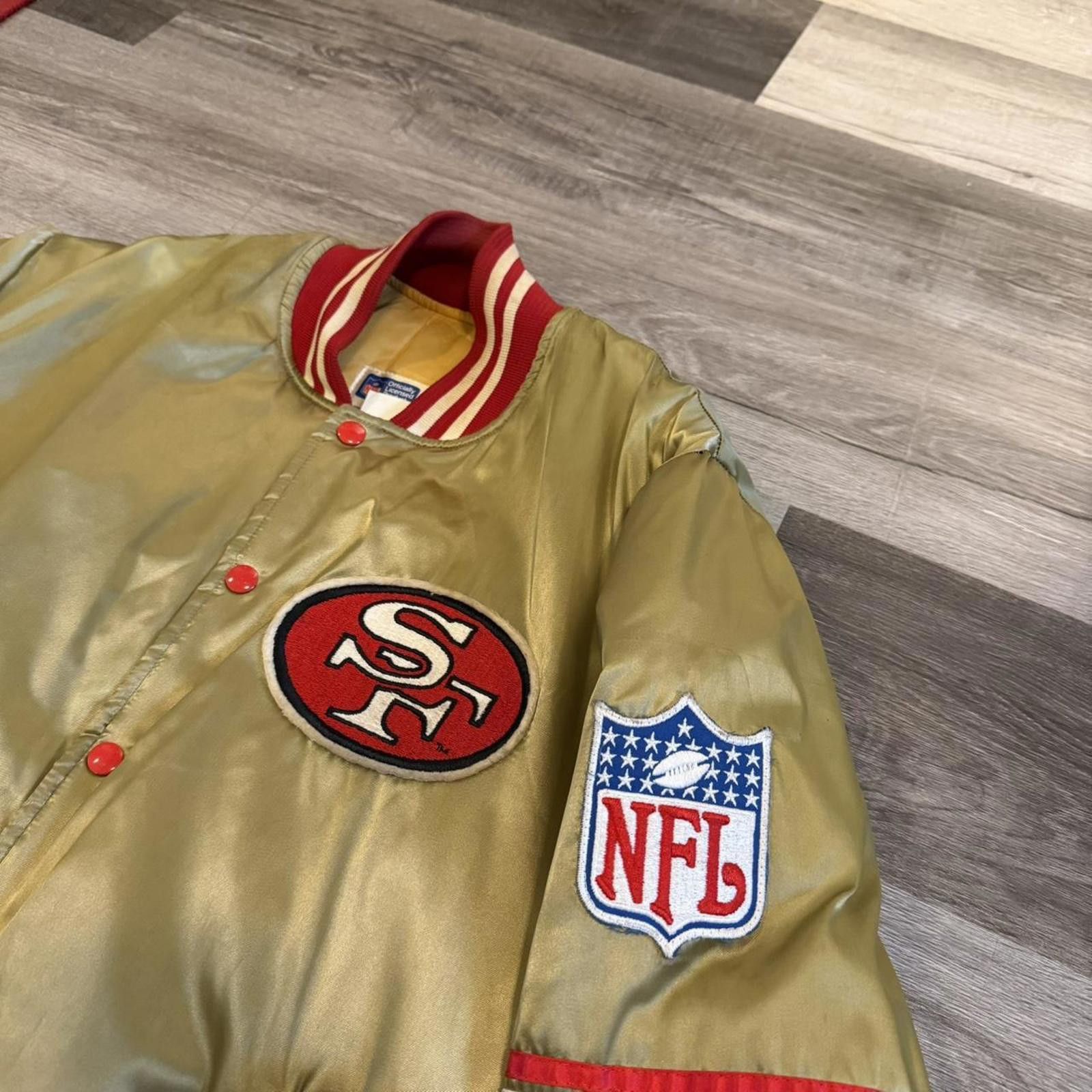 Other Vintage San Francisco 49er shain satin bomber jacket 80s L Size US L / EU 52-54 / 3 - 3 Thumbnail