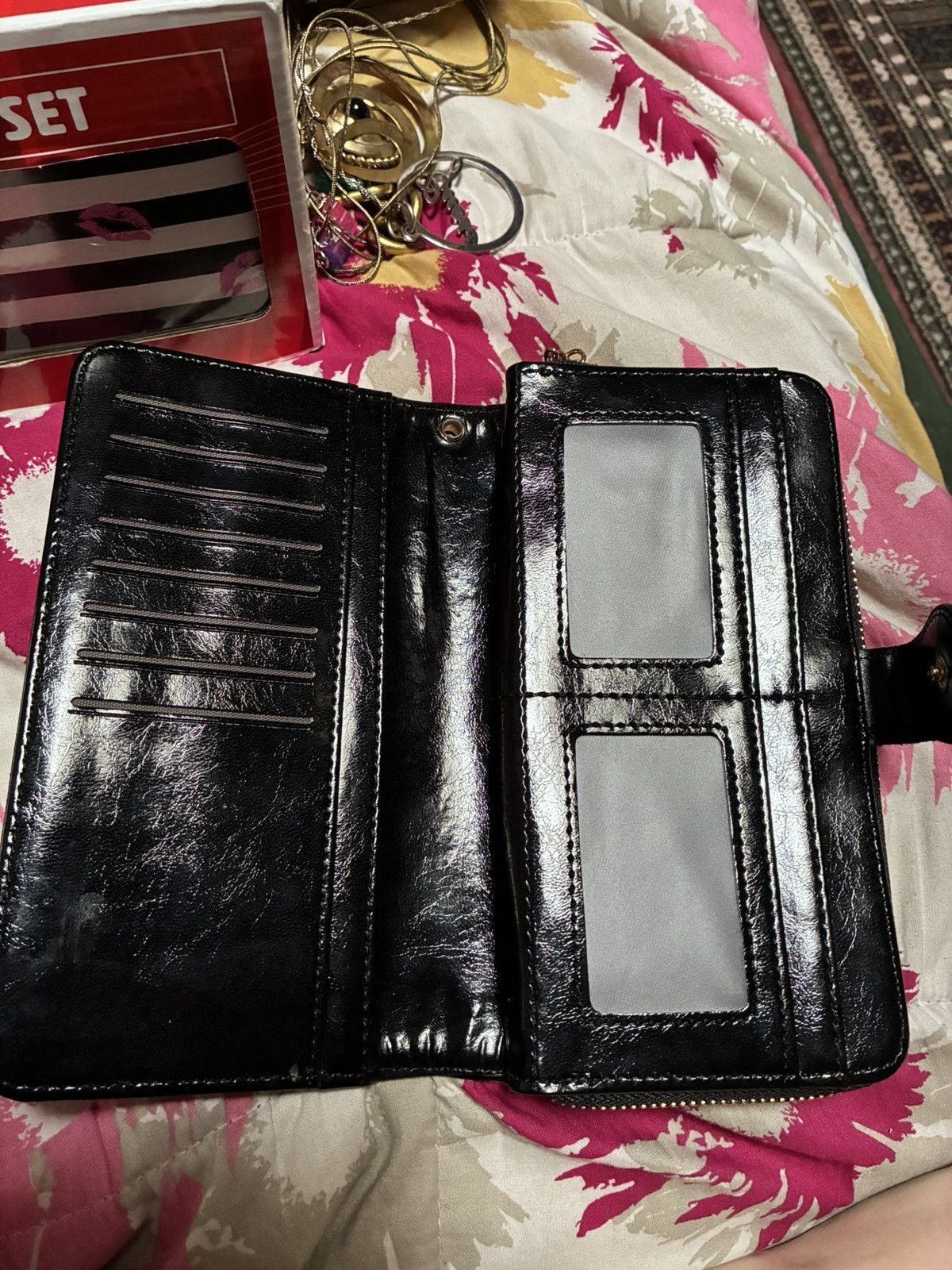 Other Black gemmed wallet Size ONE SIZE - 4 Thumbnail