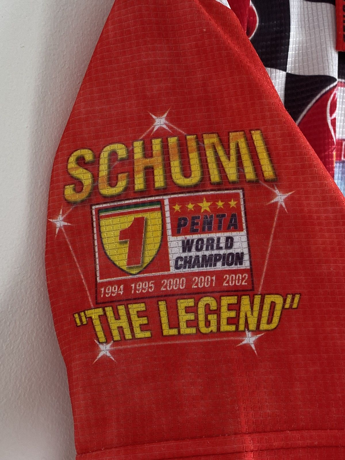 Ferrari 🔥 SCHUMI F1 THE LEGEND VINTAGE RACING SHIRT 90s Y2K BANGER Size US S / EU 44-46 / 1 - 12 Thumbnail