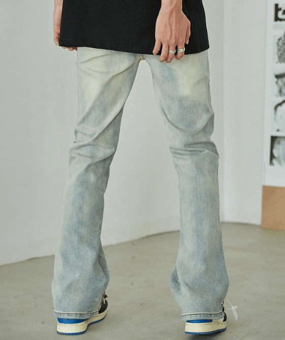 Japanese Brand × Jean American Street Style Straight Side Zipper Jeans Size US 32 / EU 48 - 3 Thumbnail