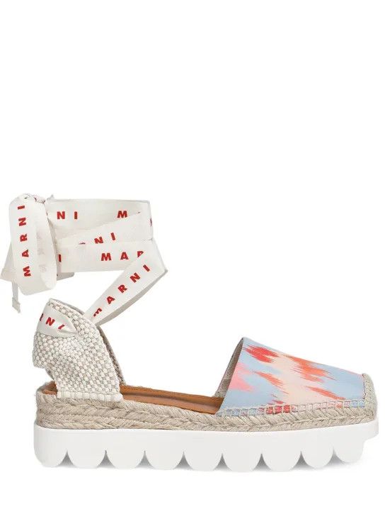 Marni o1srvl11e0624 Platforms in Multicolor Size US 8 / IT 38 - 1 Thumbnail