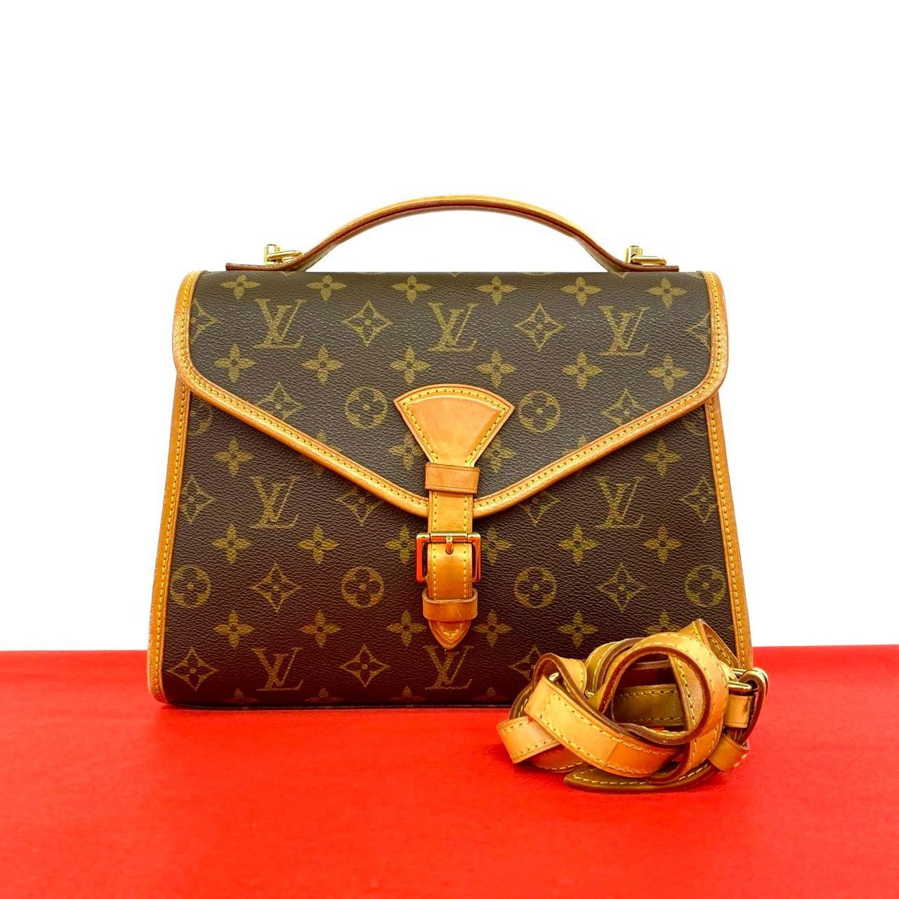 Louis Vuitton Louis Vuitton Louis Vuitton Bel Air Monogram 2way bag Textile Shoulder Bag DUTY FREE for USA Size ONE SIZE - 1 Thumbnail