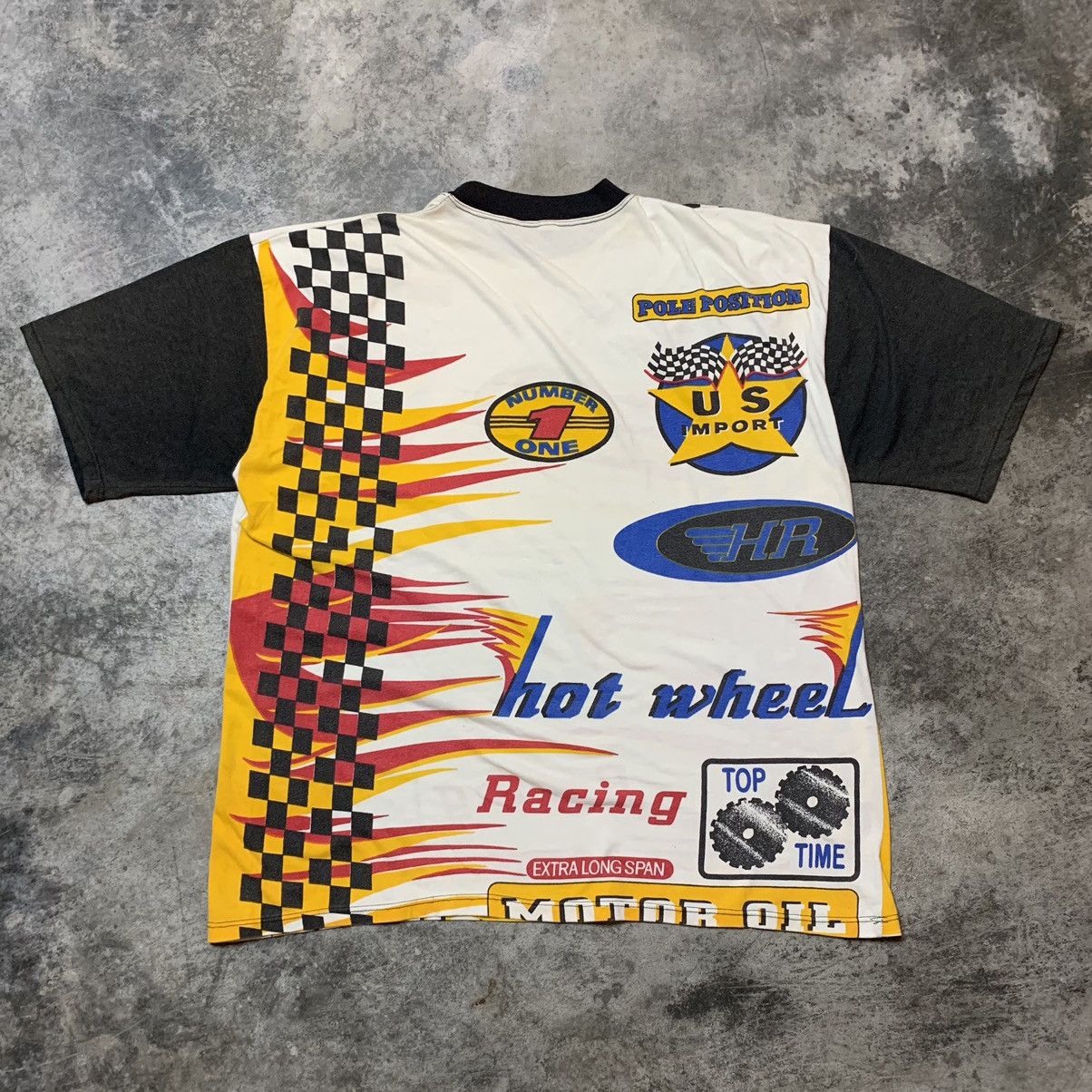 Vintage HotWheels Vintage Fullprint Tee Shirt Size US L / EU 52-54 / 3 - 8 Thumbnail