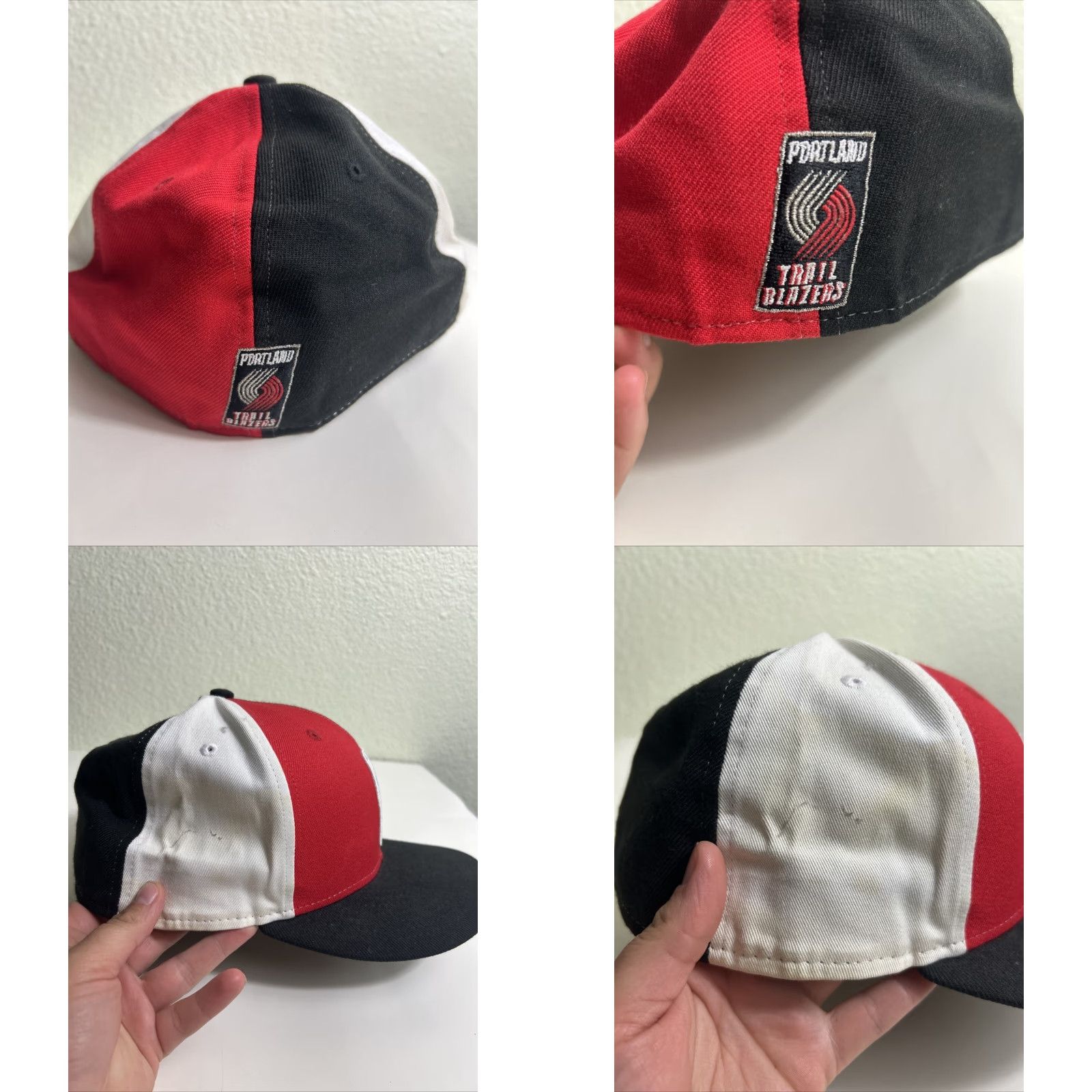 New Era New Era 59fifty Fitted Baseball Hat Portland Trailblazers Color Blocked Size ONE SIZE - 8 Thumbnail
