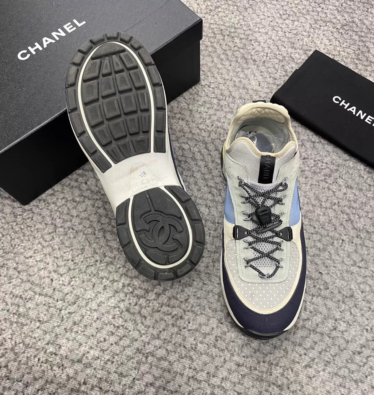Chanel Chanel Color Blocked Sneakers 42 Clean Fresh Stylish Size US 9 / EU 42 - 5 Thumbnail
