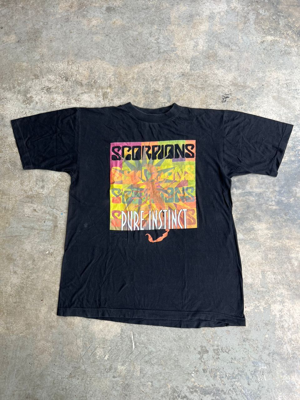 Vintage 1996 Scorpions Pure Instinct Tshirt - Tops