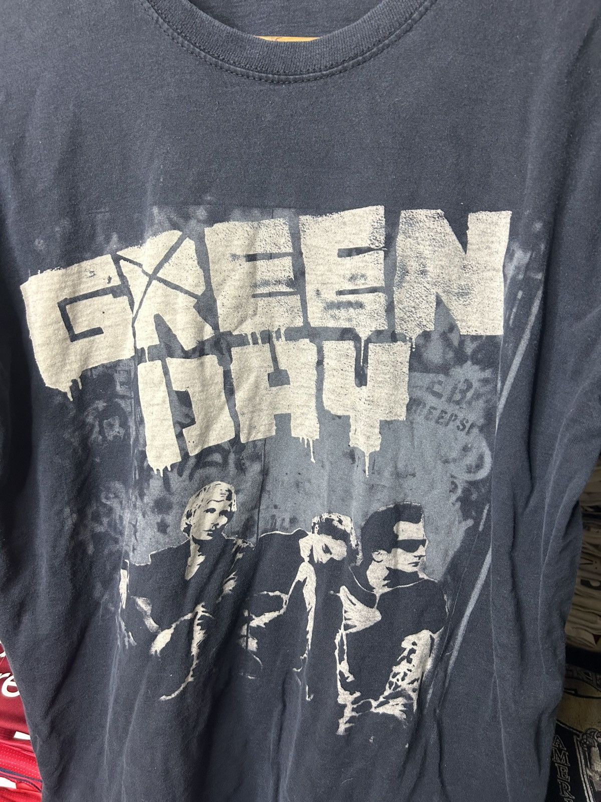 Band Tees Green Day 2009 Tour Vintage T-Shirt M Fruit of the Loom Size US M / EU 48-50 / 2 - 2 Thumbnail
