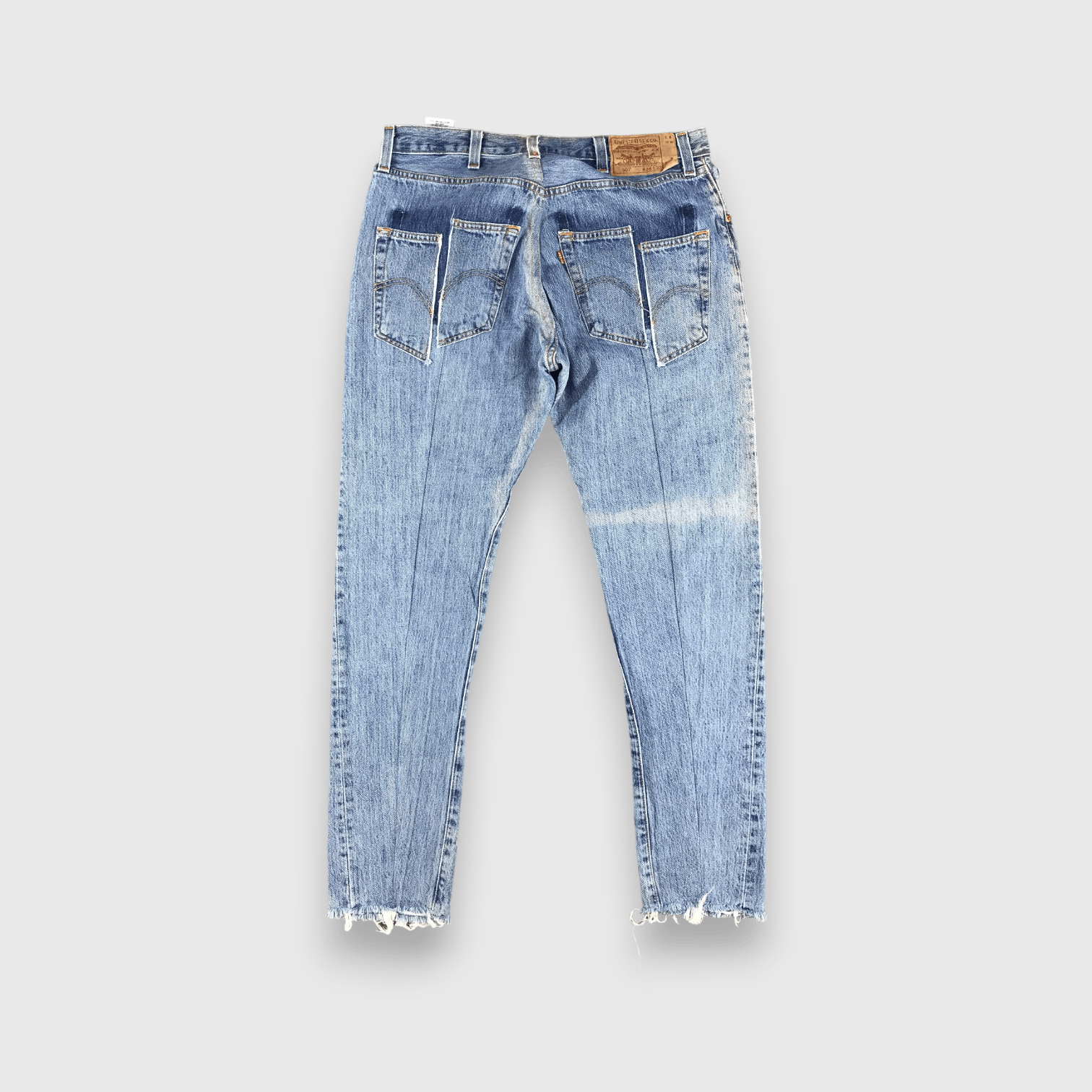 Levi's Vintage Blue Wash Levis 501 Jeans-J1521 Size US 35 - 2 Thumbnail