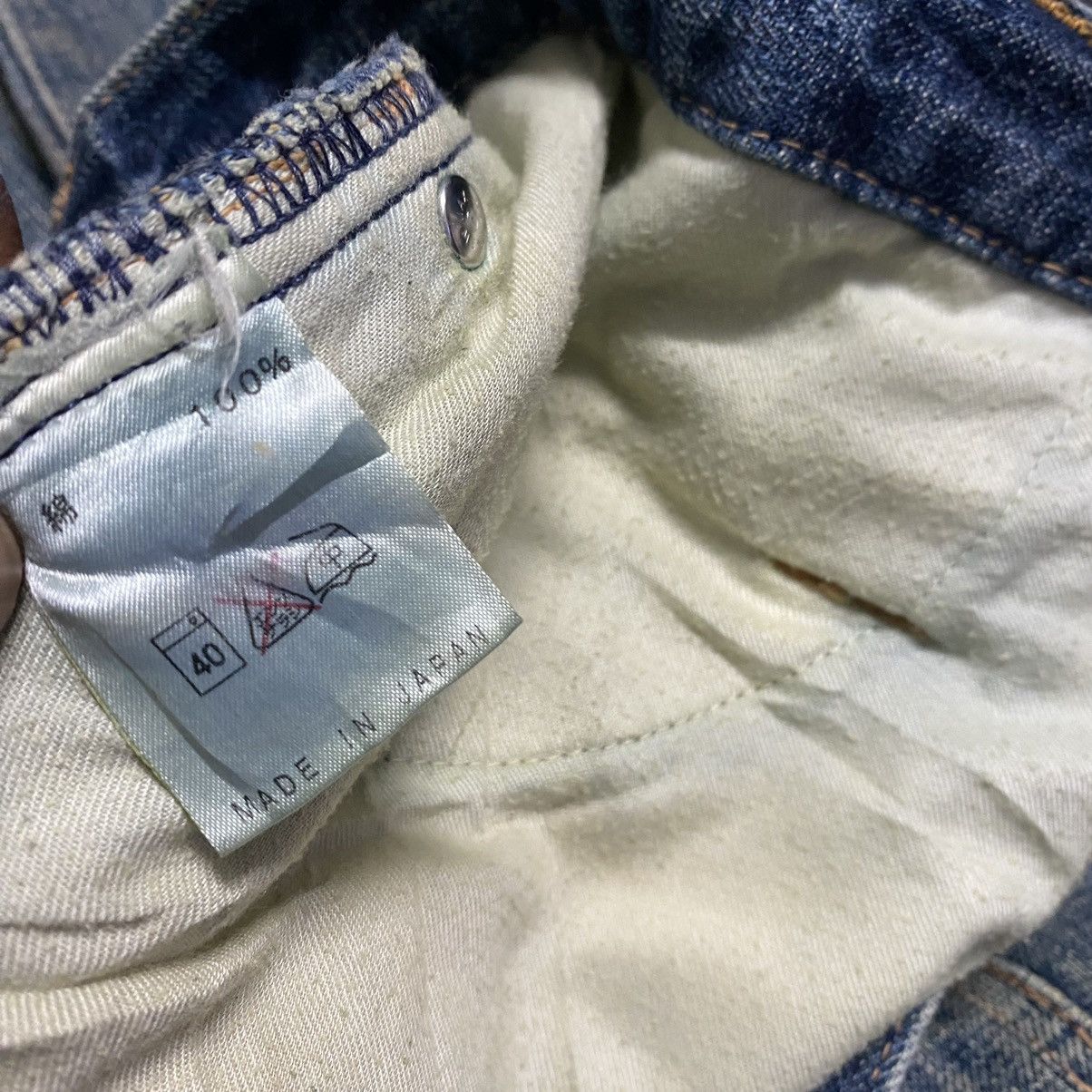 Morgan Homme Vintage Morgan Homme Distressed Denim Flare Jeans Size US 30 / EU 46 - 21 Thumbnail