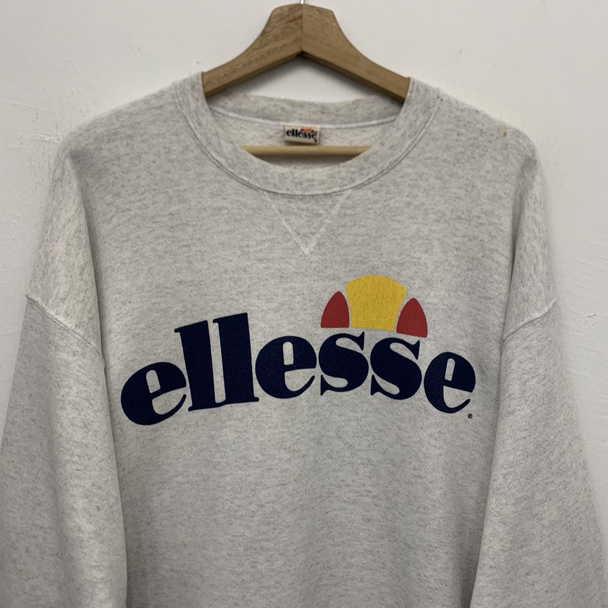 Ellesse Vintage 90s Ellesse Crewneck Sweatshirt Size US L / EU 52-54 / 3 - 3 Thumbnail