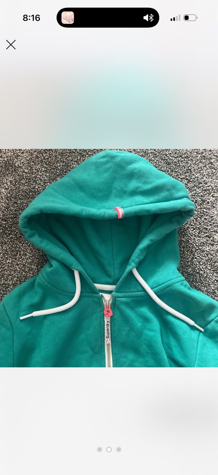 Superdry Green Superdry Hoodie Size M / US 6-8 / IT 42-44 - 2 Thumbnail