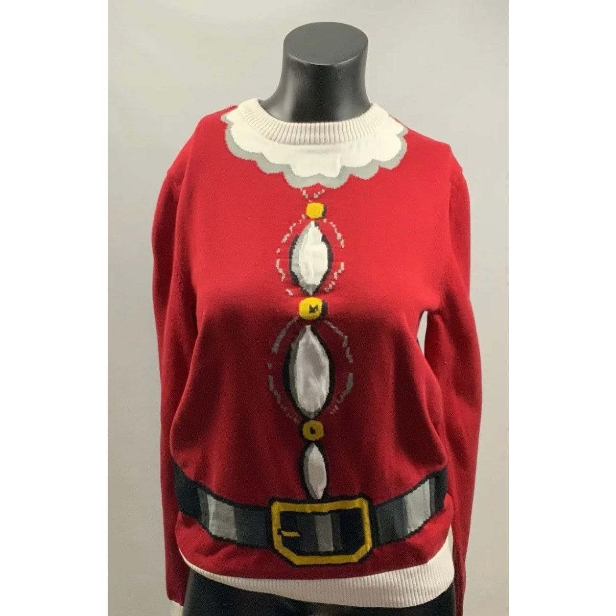 Mossimo MOSSIMO Supply Co Small Men Fat Santa Ugly Christmas Sweater Size US S / EU 44-46 / 1 - 2 Thumbnail