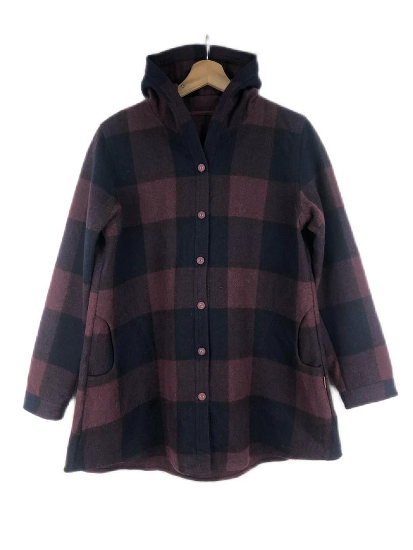Vintage Vintage Crocodile Wool Hooded Jacket Size M / US 6-8 / IT 42-44 - 1 Thumbnail