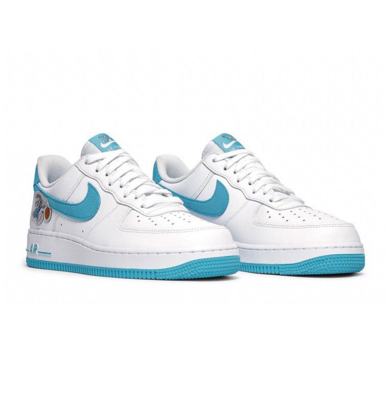 Nike Space Jam x Nike Air Force 1'07 Low 'Hare' Size US 8.5 / EU 41-42 - 1 Thumbnail