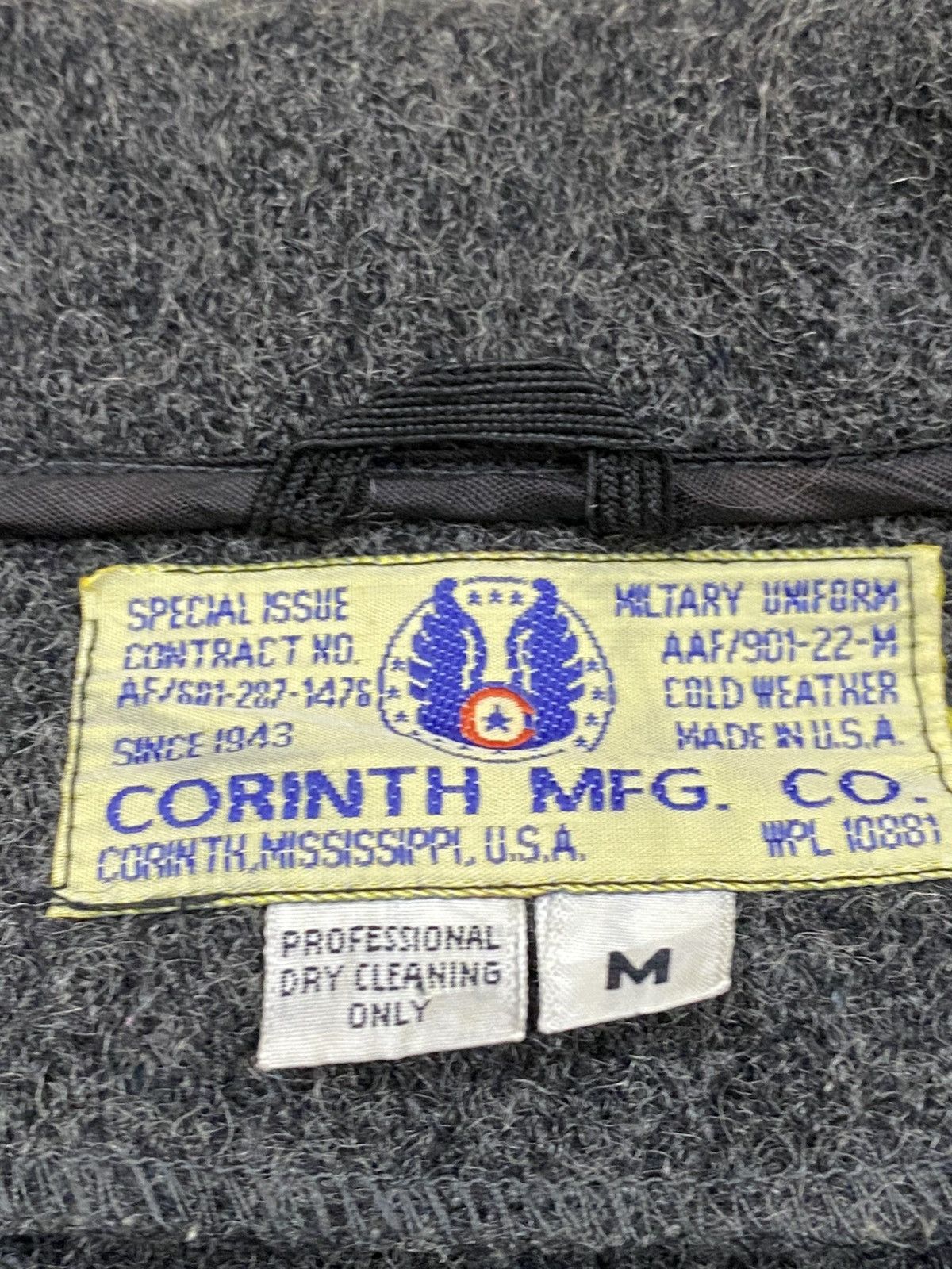 Vintage Vtg Corinth MFG Military Wool Uniform Jacket Size US M / EU 48-50 / 2 - 10 Thumbnail