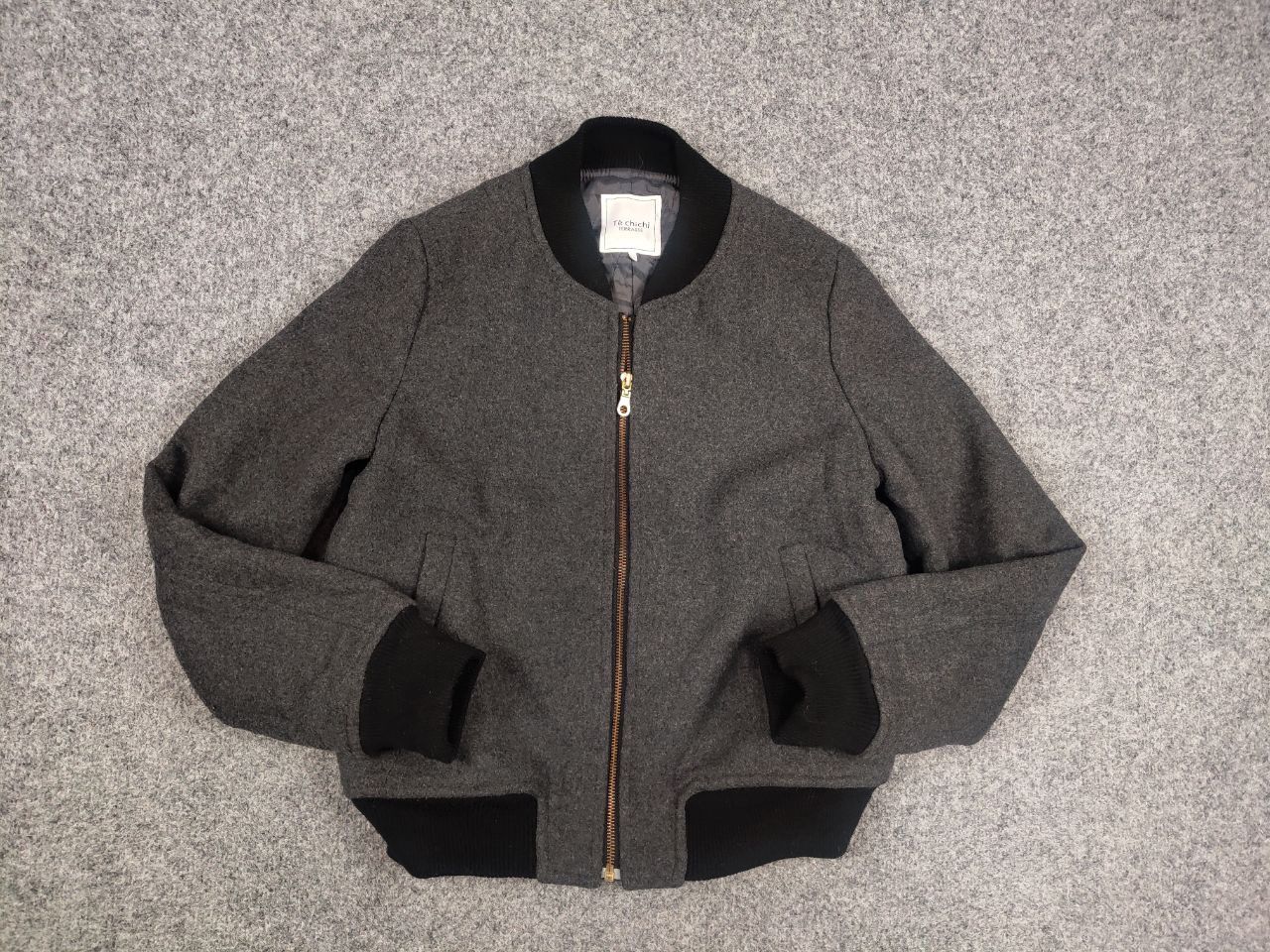 Japanese Brand Te Chichi Terrase Japan Design Style Bomber Wool Jacket Size M / US 6-8 / IT 42-44 - 5 Thumbnail