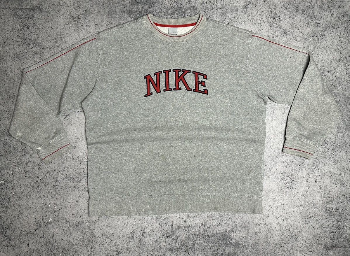 Nike Vintage Nike Big Logo Sweatshirt Size US XXL / EU 58 / 5 - 5 Thumbnail