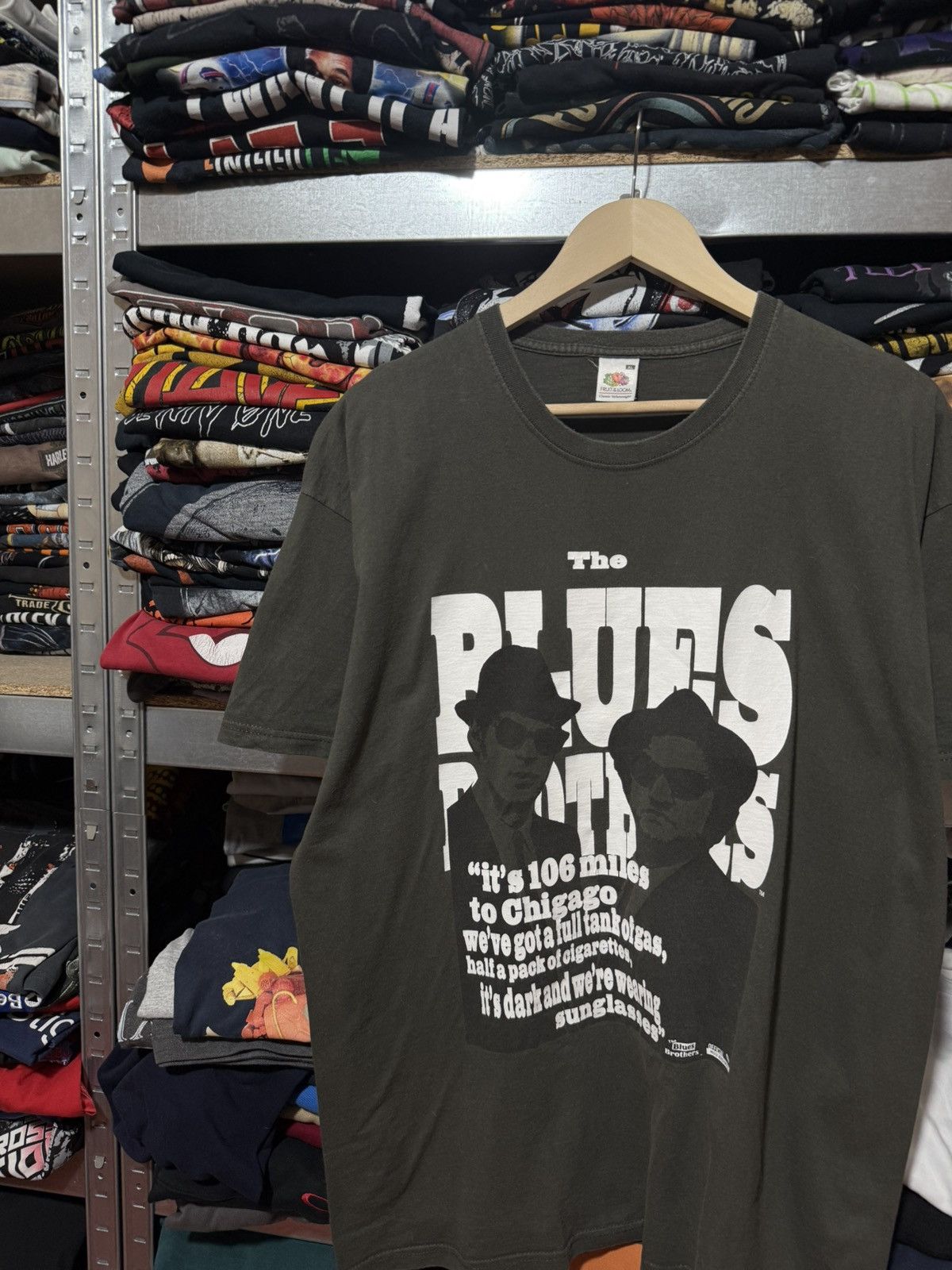 Band Tees Vintage 2000’s The Blues Brothers Movie T-Shirt Y2K Hype Size US XL / EU 56 / 4 - 3 Thumbnail