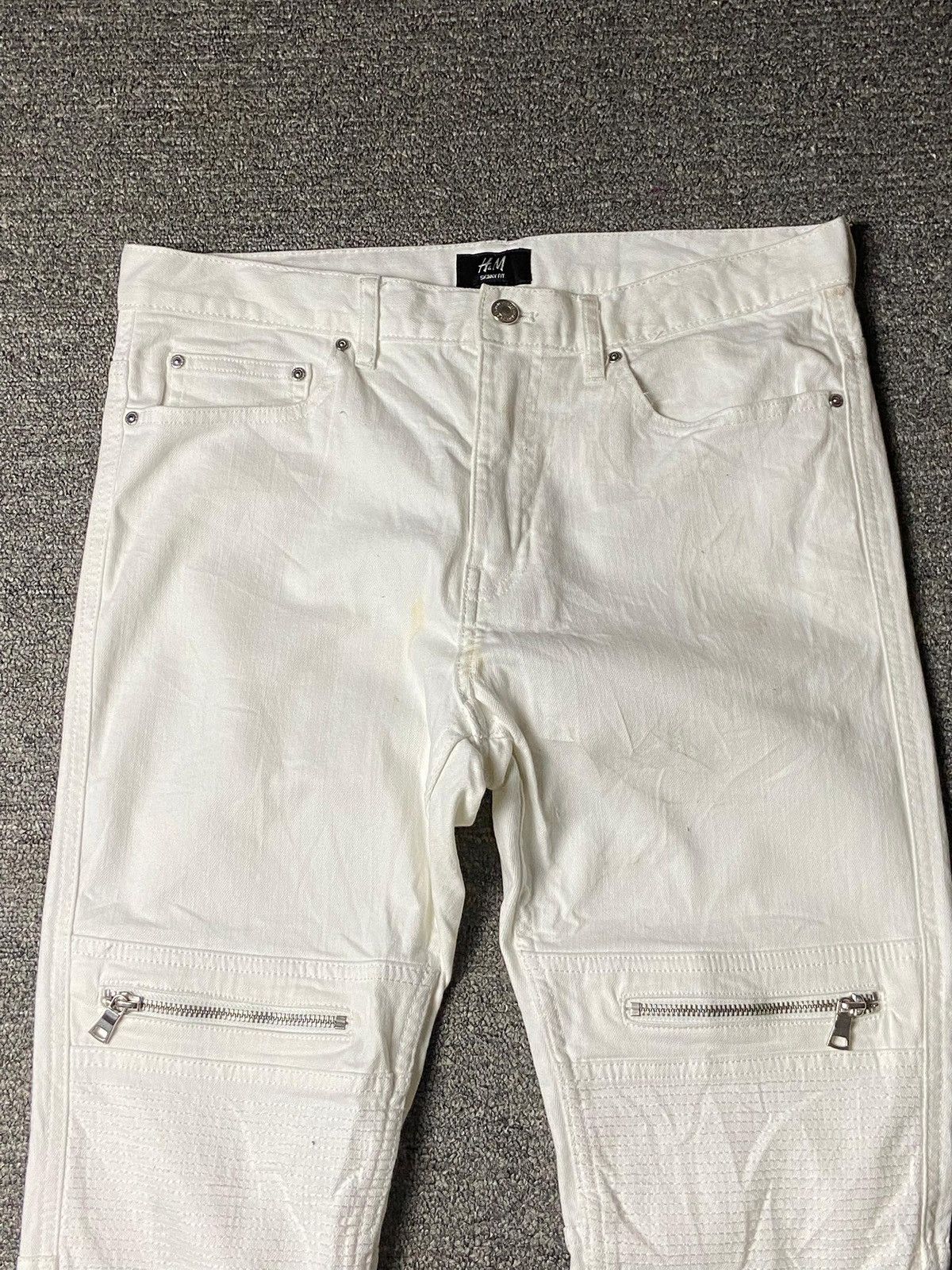H&M H&M Skinny Biker Jeans (142) Size US 32 / EU 48 - 11 Thumbnail