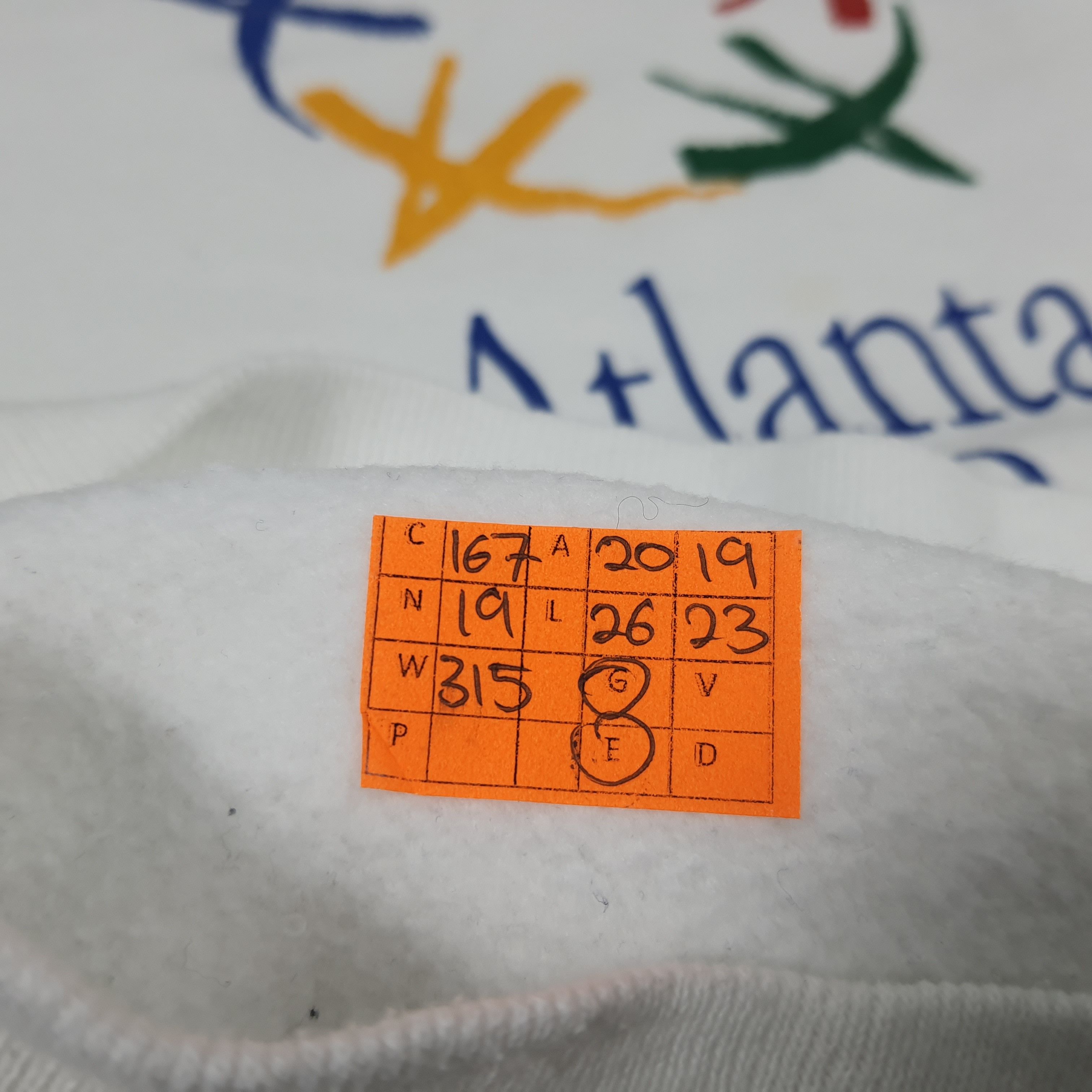 USA Olympics × Vintage Vintage Atlanta 1996 Olympic Sweatshirts Size US S / EU 44-46 / 1 - 7 Thumbnail