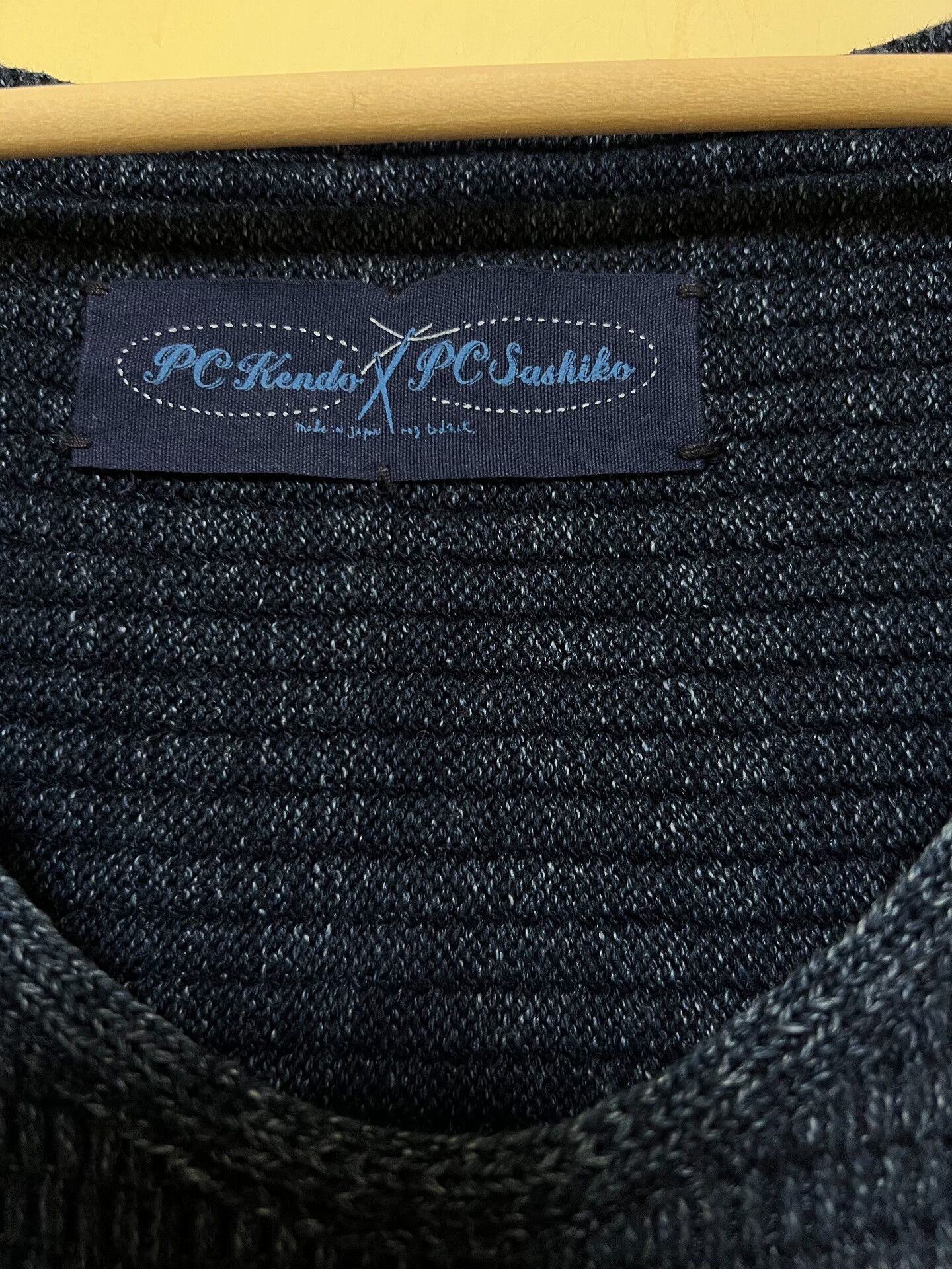 Porter Classic porter classic blue kendo knit pullover vest Size US M / EU 48-50 / 2 - 4 Thumbnail