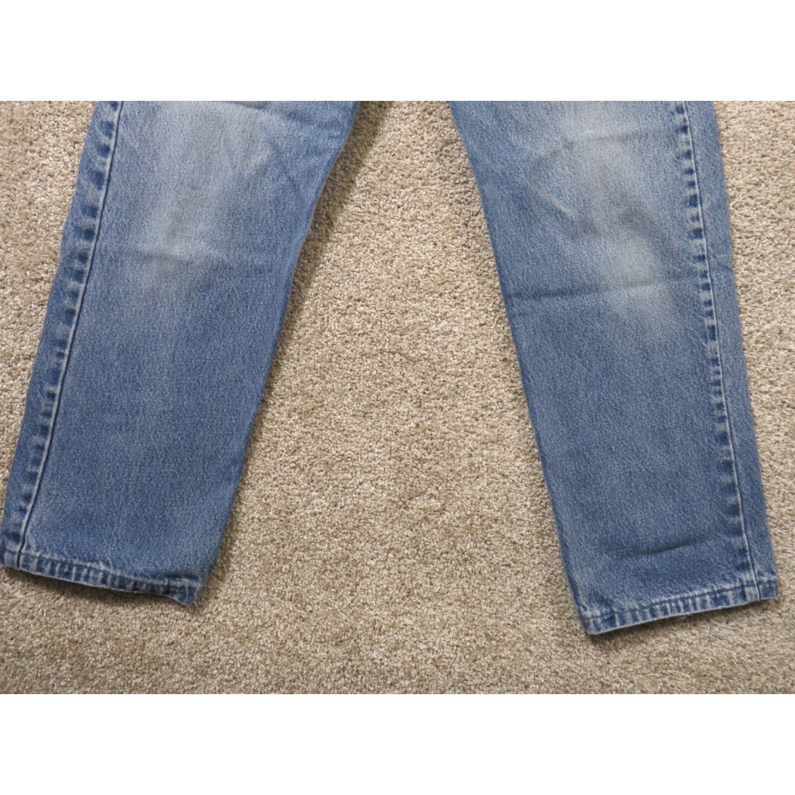 Levi's VTG Levi's 505 Jeans Denim Straight Leg 33x25.5 Men's Blue Reg Fit USA Vintage 2001 Size US 33 - 2 Thumbnail
