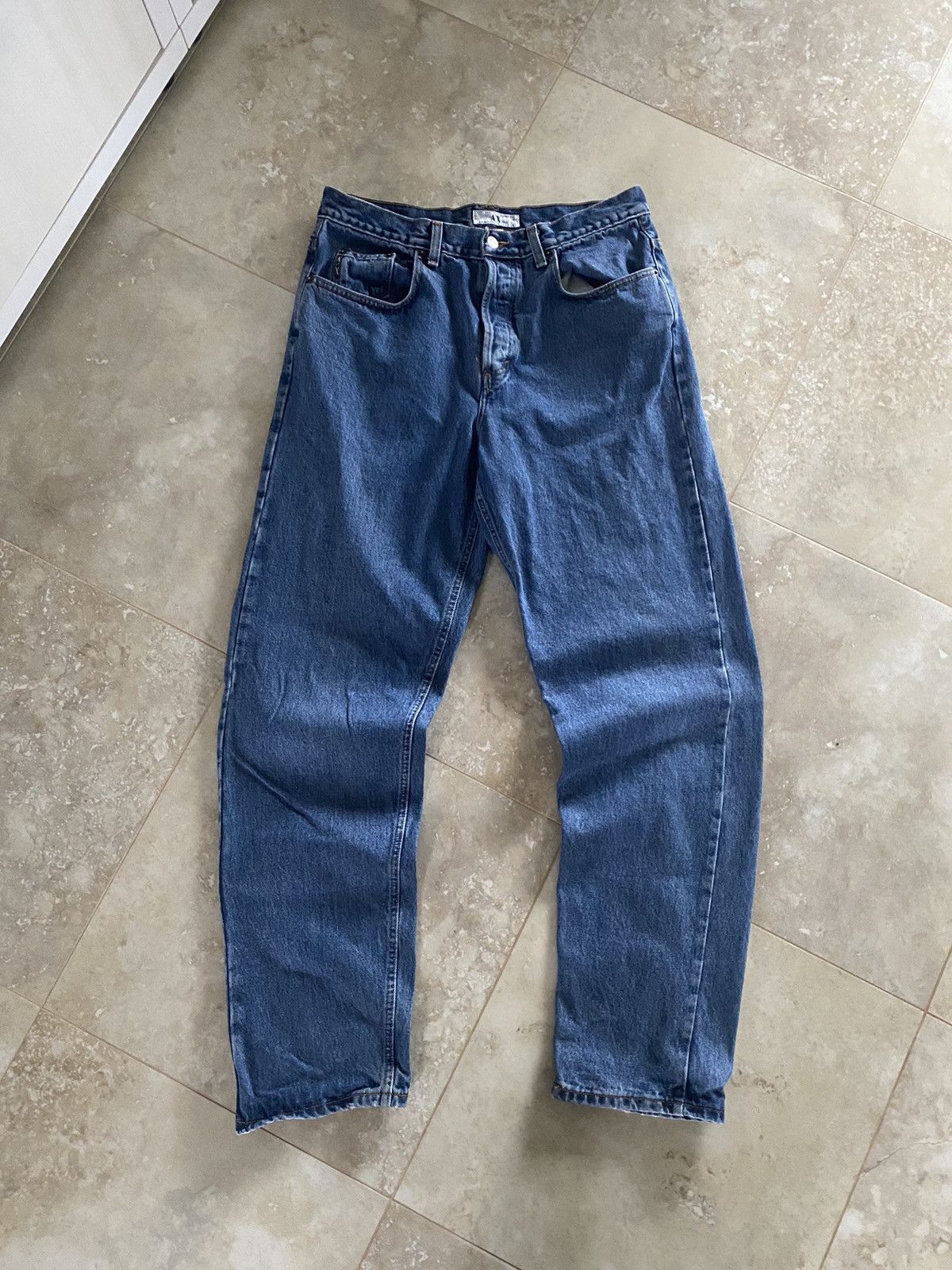 Armani Vintage Armani Baggy Jeans Made in Usa Size US 34 / EU 50 - 7 Thumbnail