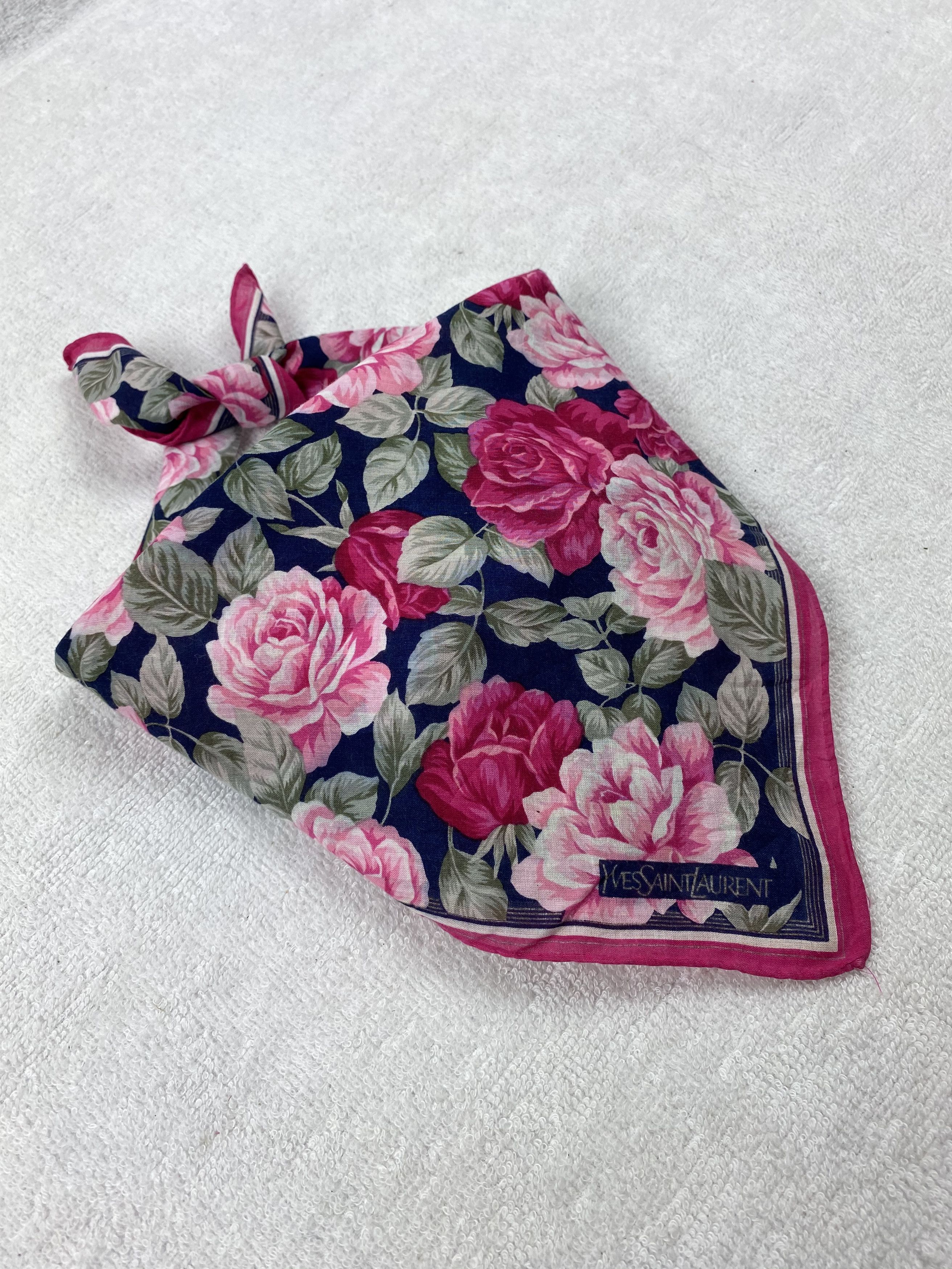 Yves Saint Laurent Yves Saint Laurent Handkerchief / Bandana / Neckerchief Size ONE SIZE - 2 Thumbnail