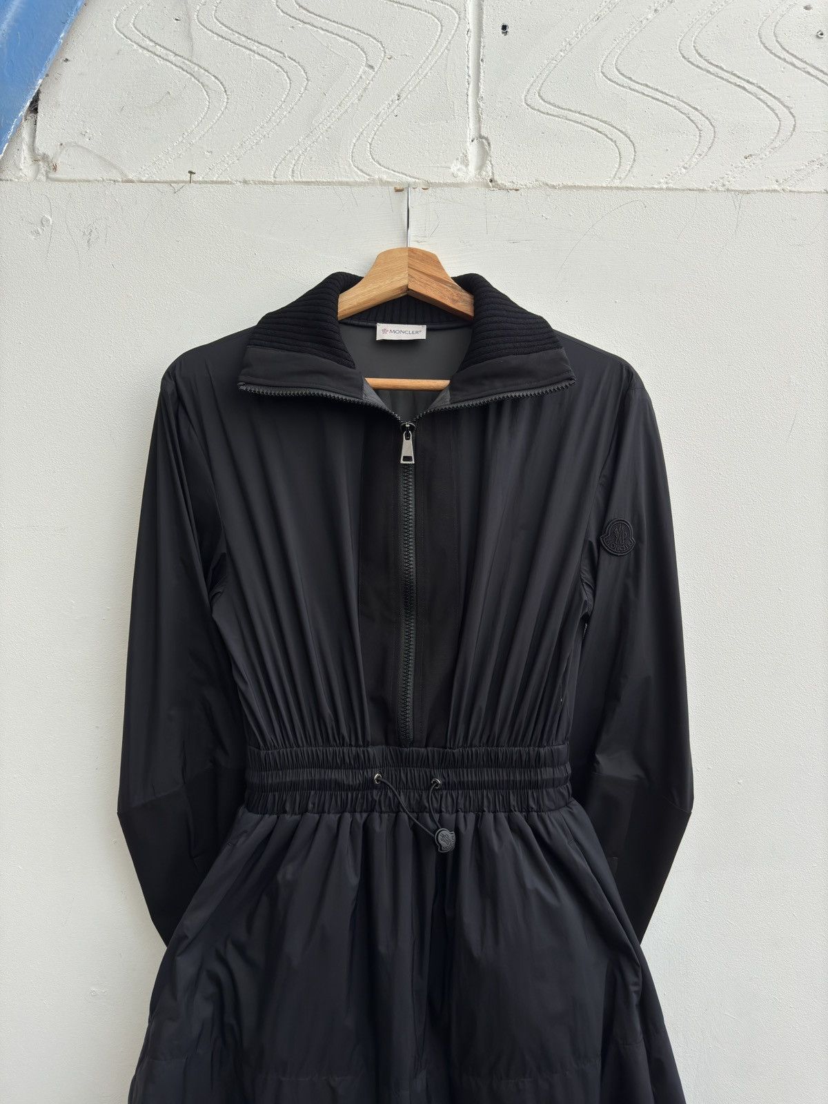 Moncler Moncler Nylon Hybrid Dress In Black Size XS / US 0-2 / IT 36-38 - 13 Thumbnail